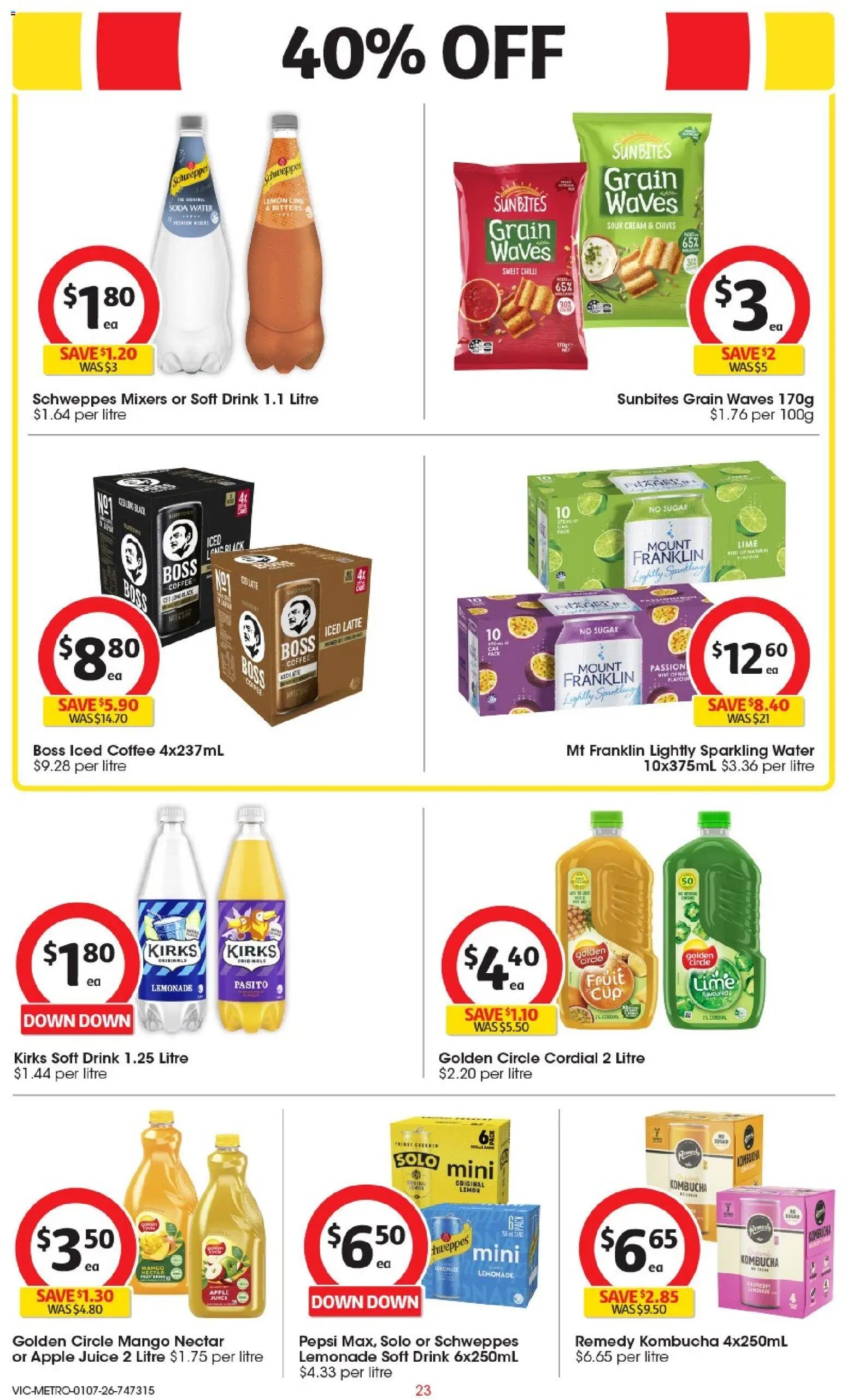 Coles catalogue from 01/07/2026 Coles catalogue