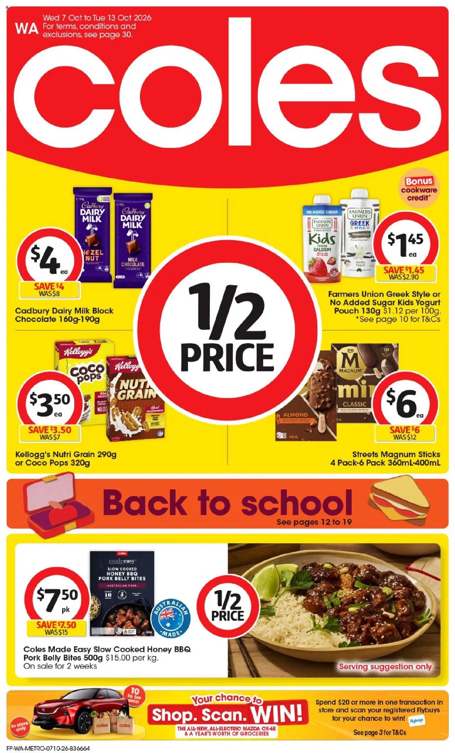 Coles catalogue from 07/10/2026 Coles catalogue WA