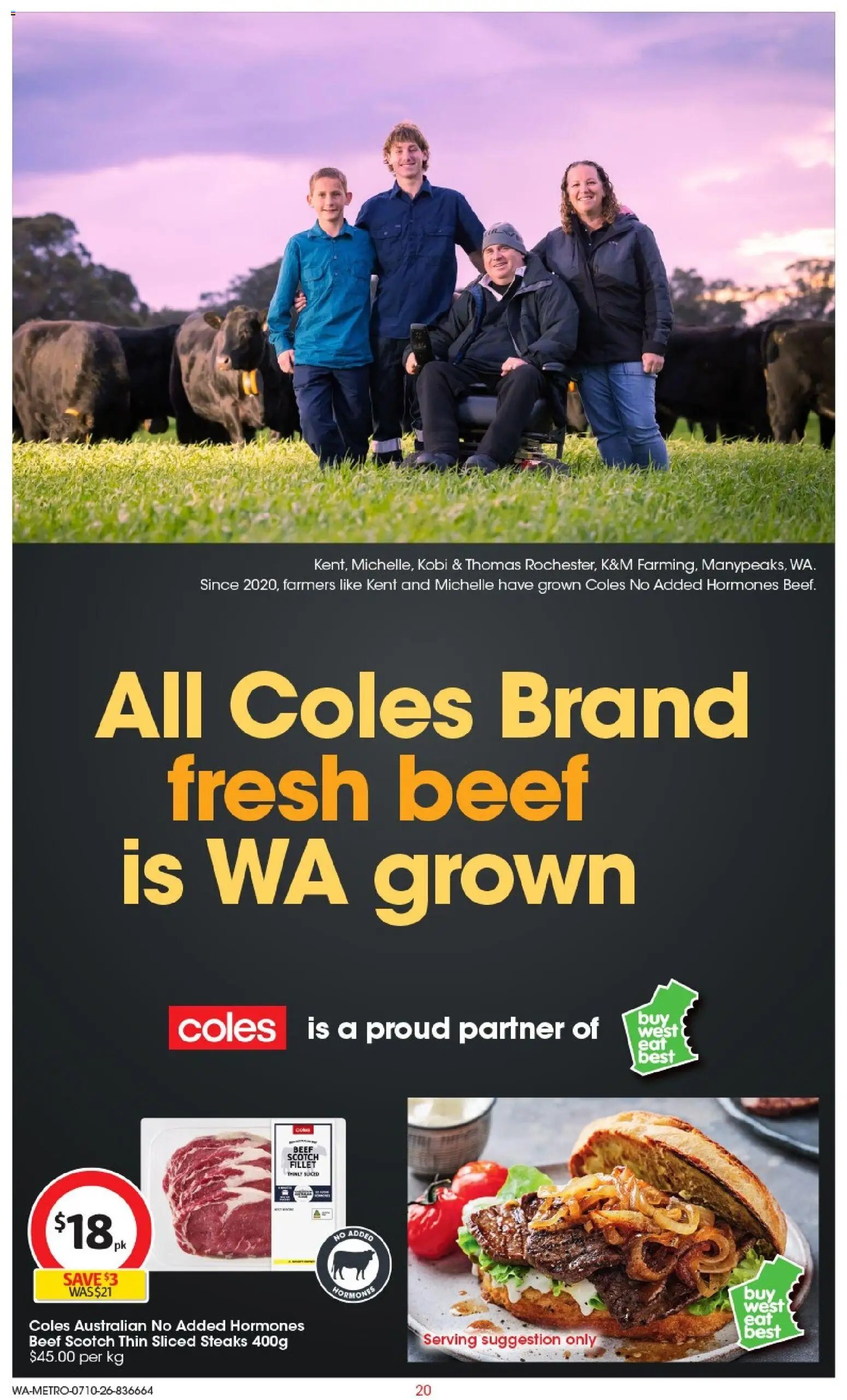 Coles catalogue from 07/10/2026 Coles catalogue WA