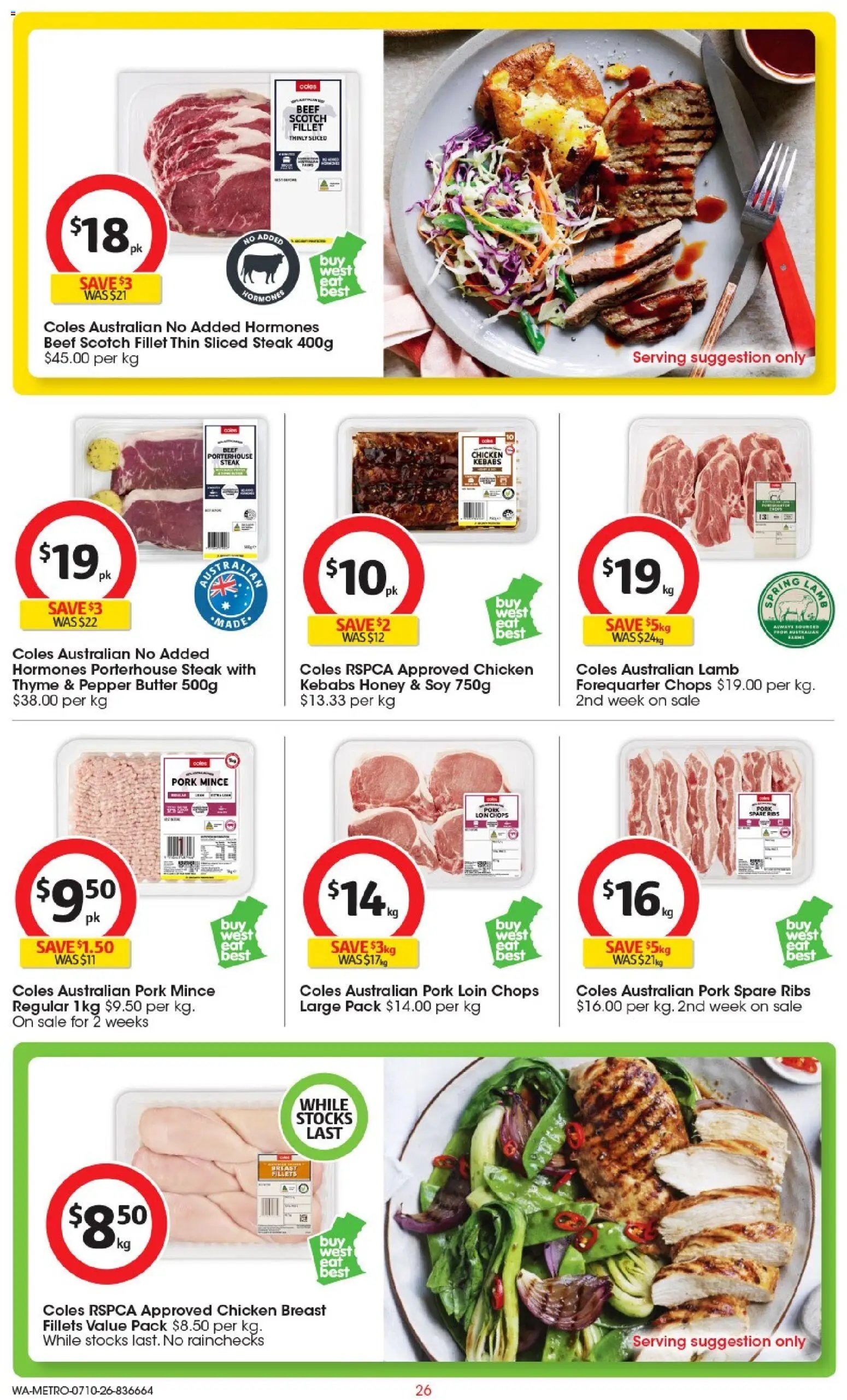 Coles catalogue from 07/10/2026 Coles catalogue WA