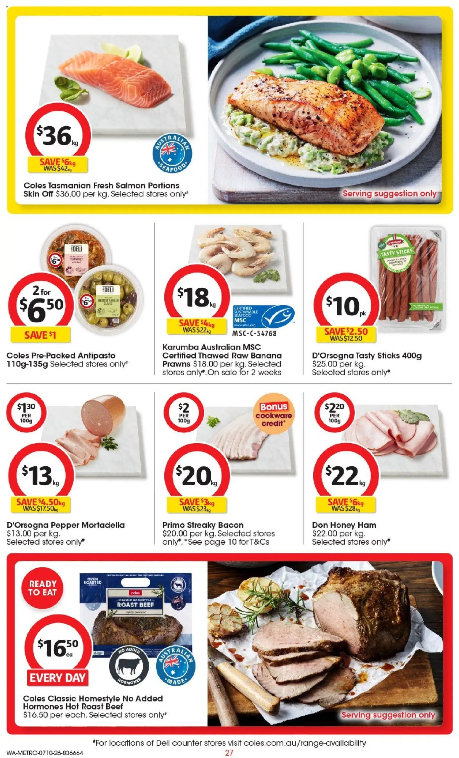 Coles catalogue from 07/10/2026 Coles catalogue WA