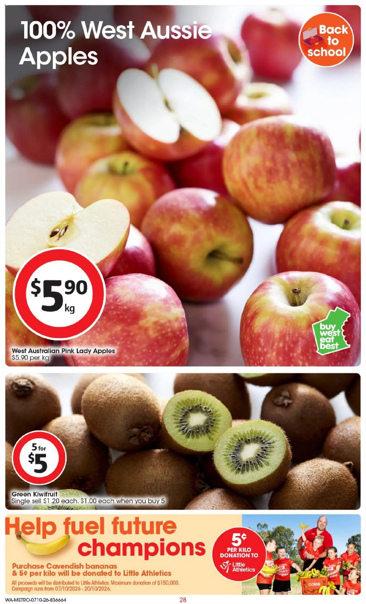 Coles catalogue from 07/10/2026 Coles catalogue WA