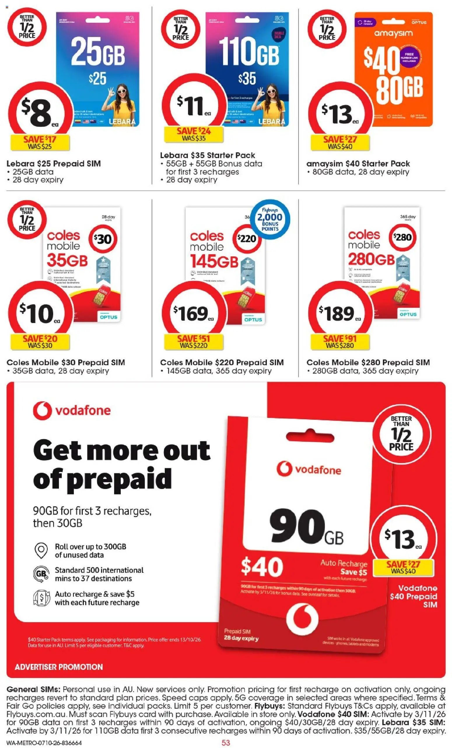 Coles catalogue from 07/10/2026 Coles catalogue WA