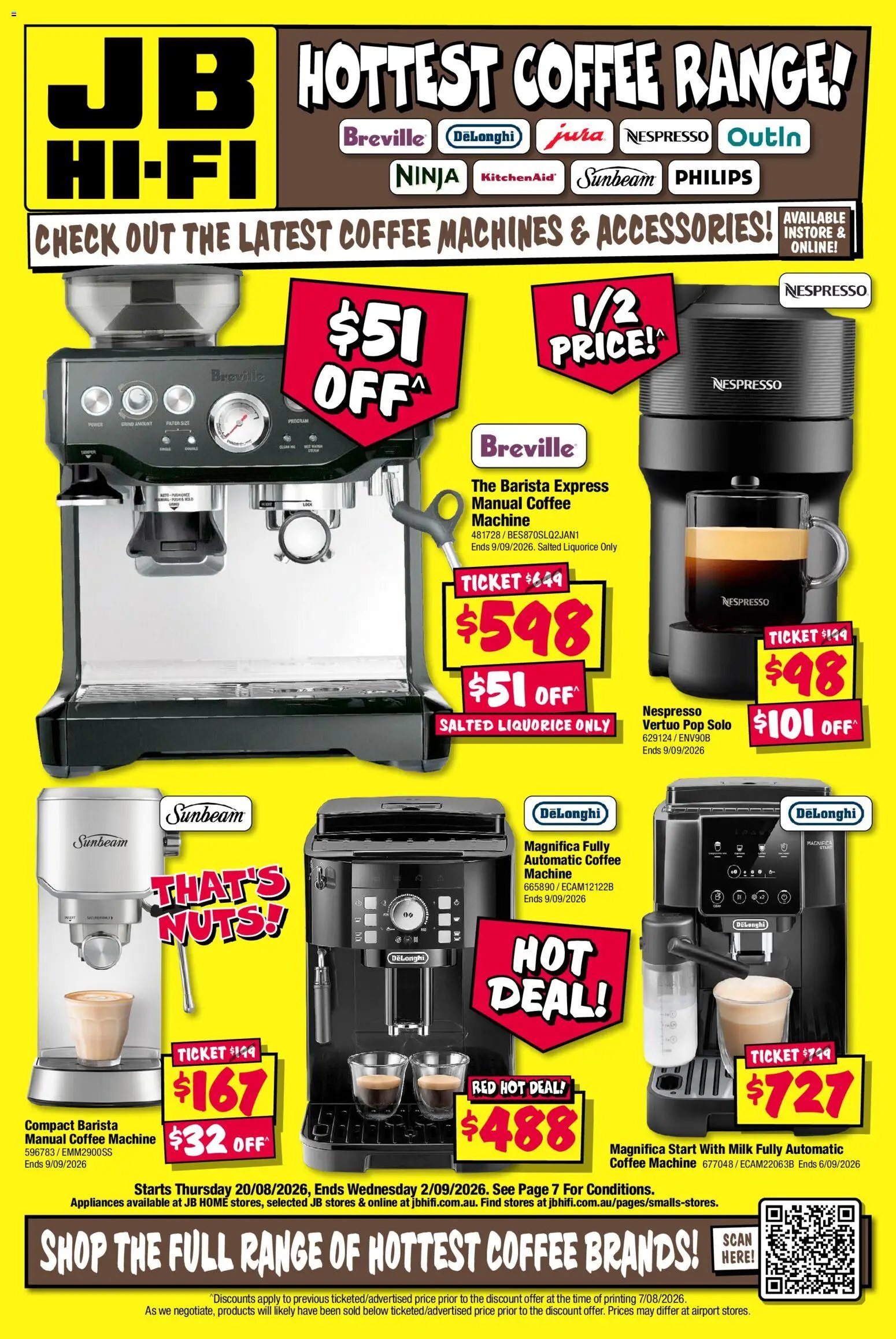 JB Hi-Fi catalogue from 20/08/2026 JB Hi-Fi catalogue coffee