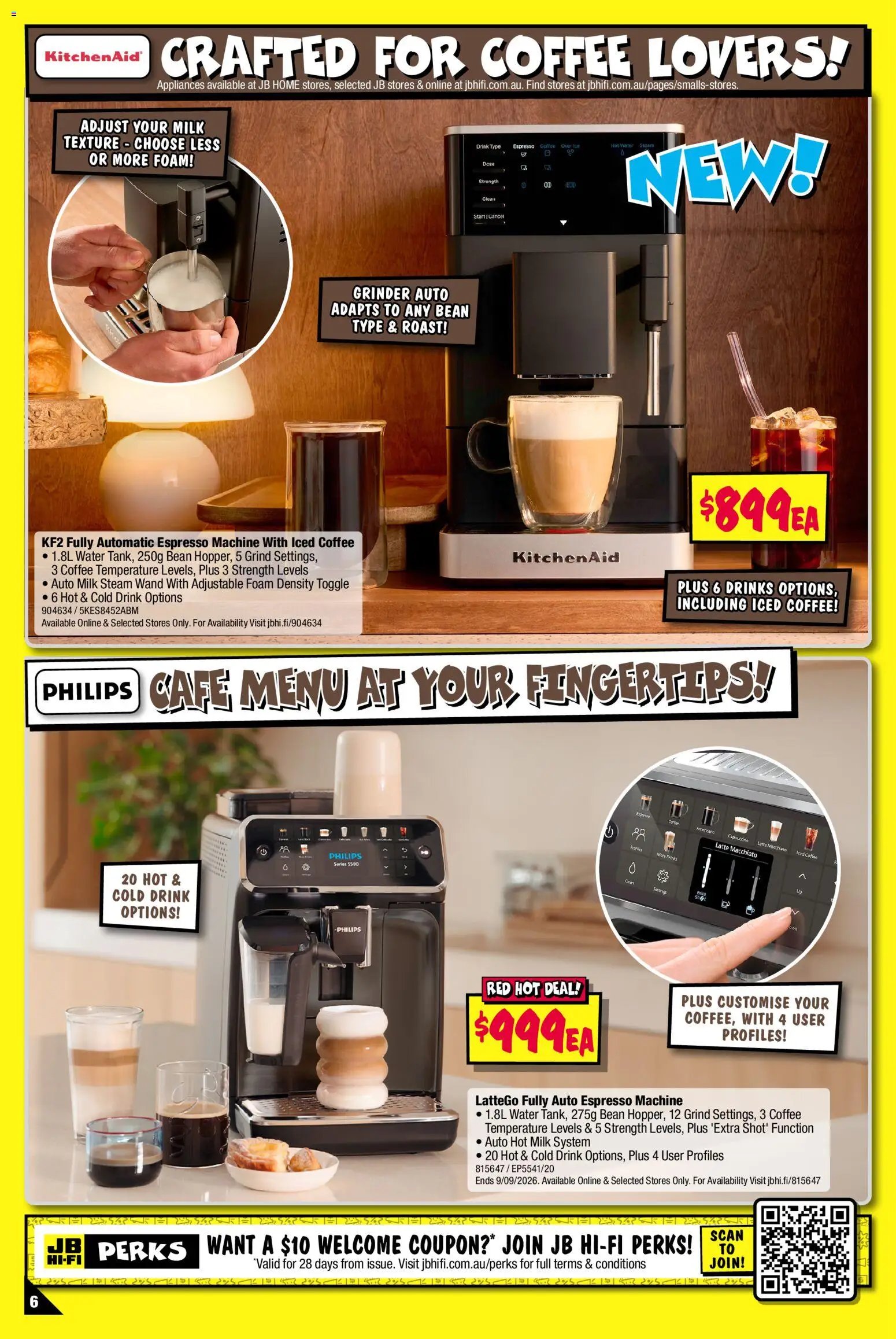 JB Hi-Fi catalogue from 20/08/2026 JB Hi-Fi catalogue coffee