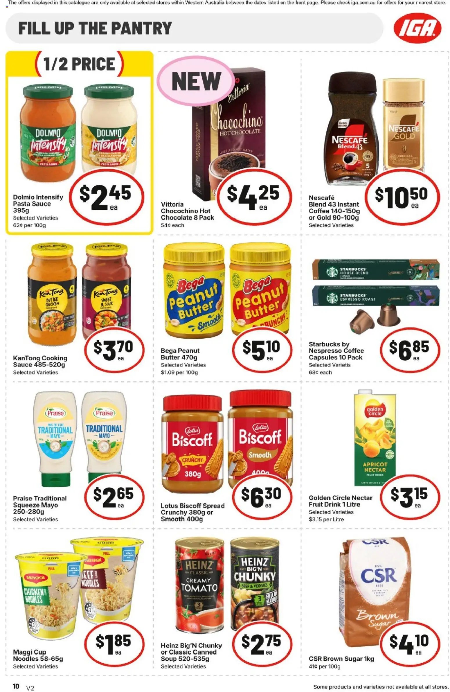 IGA catalogue from 15/07/2026 IGA catalogue NT/WA