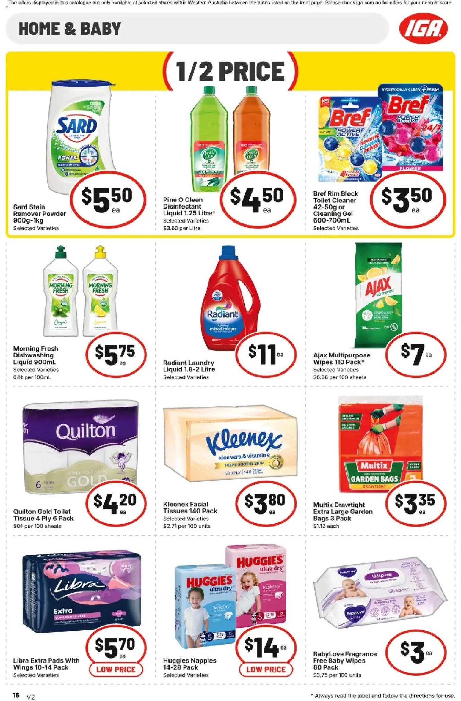 IGA catalogue from 15/07/2026 IGA catalogue NT/WA