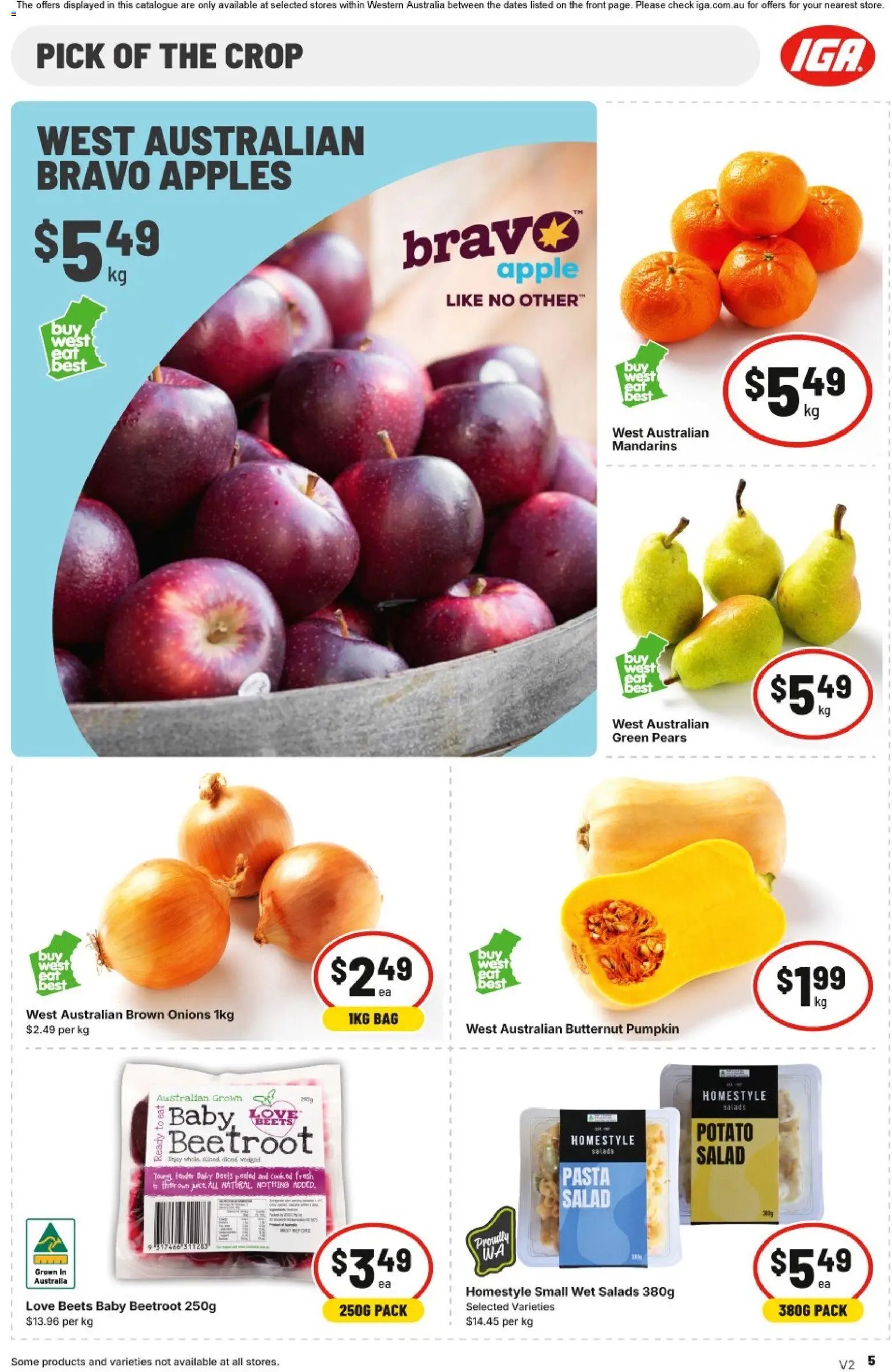 IGA catalogue from 15/07/2026 IGA catalogue NT/WA