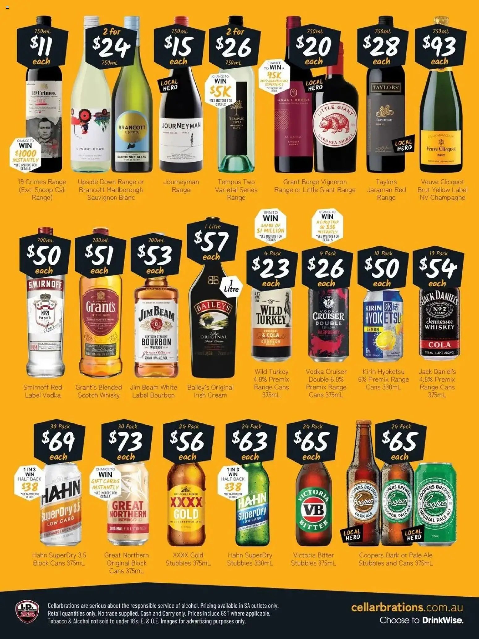 Cellarbrations catalogue from 05/10/2026 Cellarbrations catalogue Andamooka