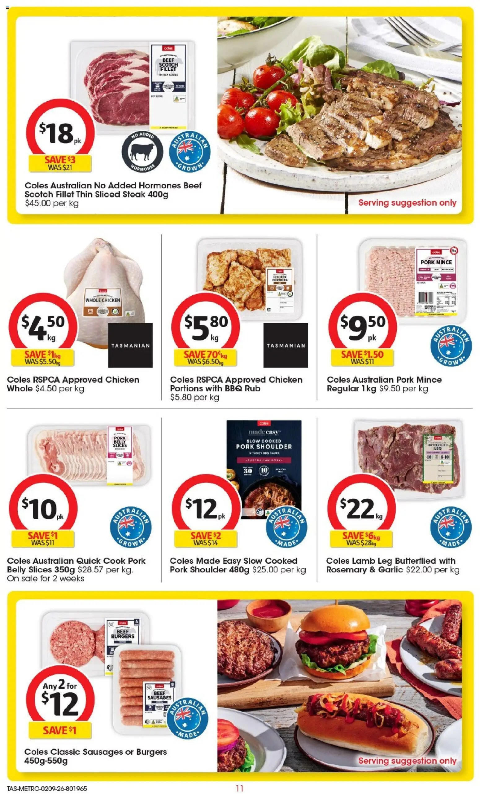 Coles catalogue from 02/09/2026 Coles catalogue TAS