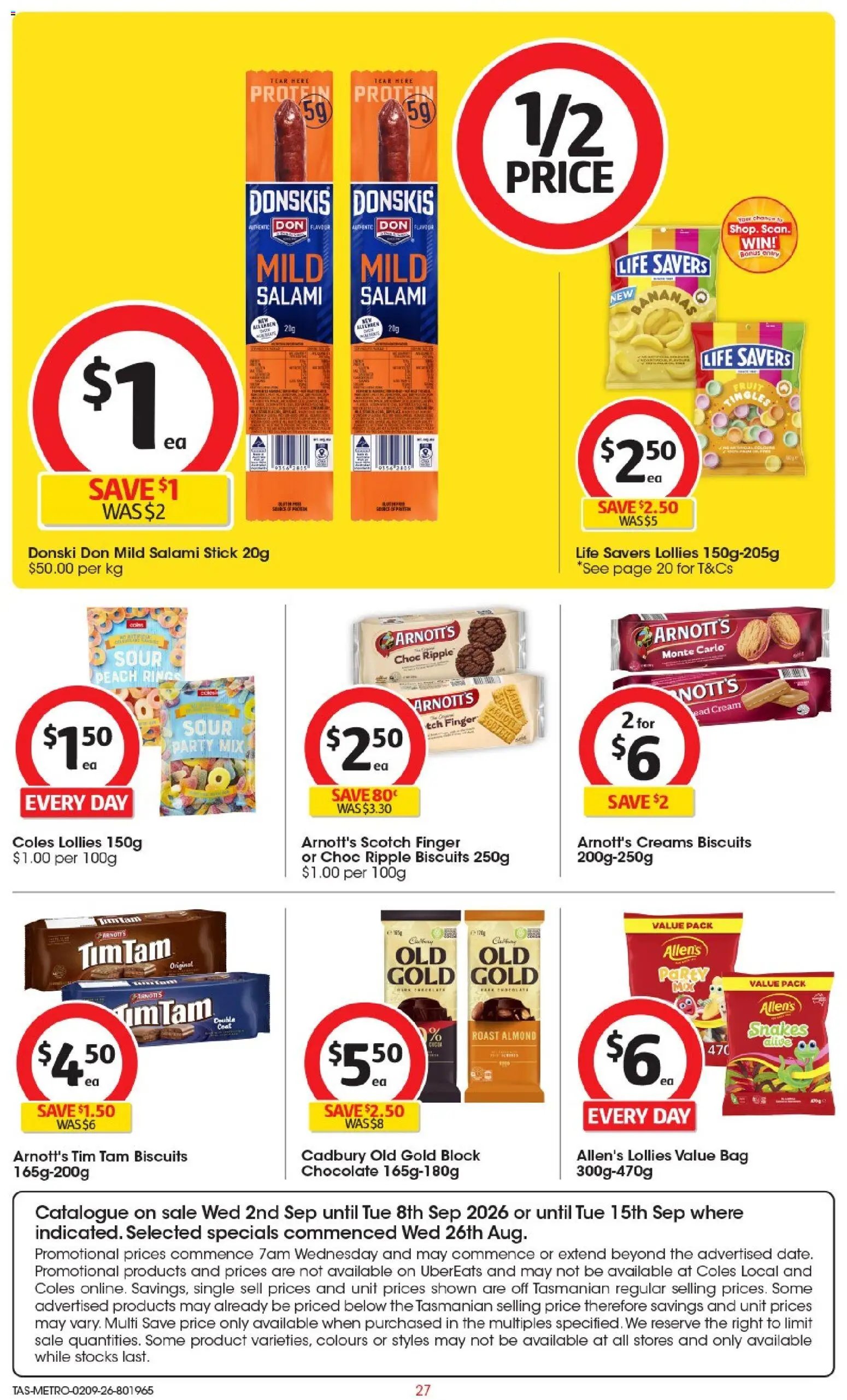 Coles catalogue from 02/09/2026 Coles catalogue TAS