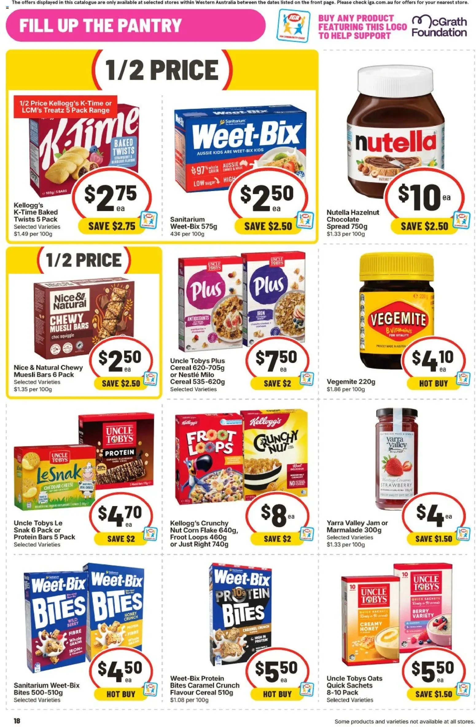 IGA catalogue from 23/09/2026 IGA catalogue Claremont
