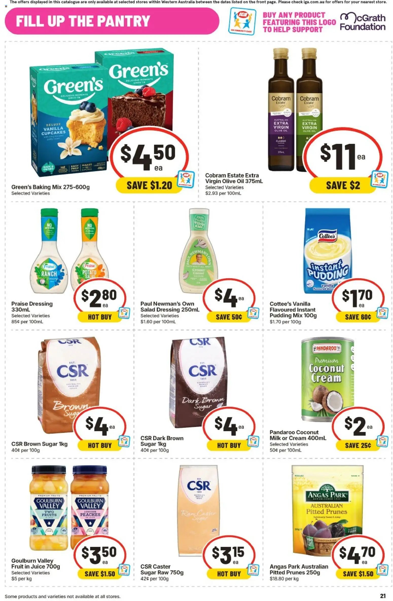 IGA catalogue from 23/09/2026 IGA catalogue Claremont