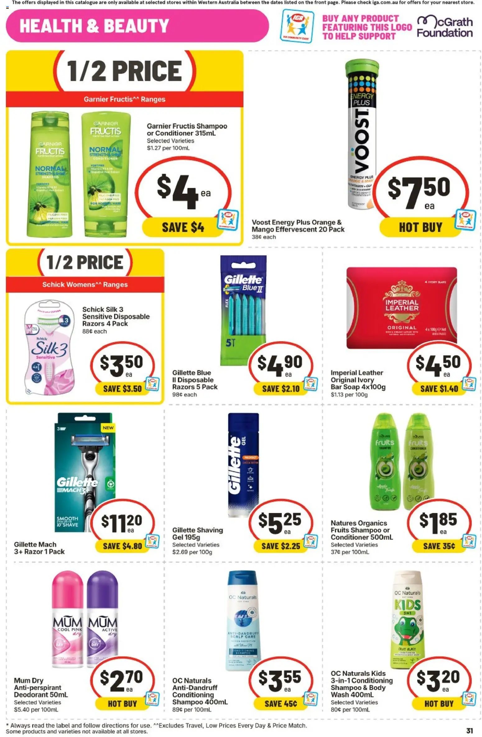 IGA catalogue from 23/09/2026 IGA catalogue Claremont