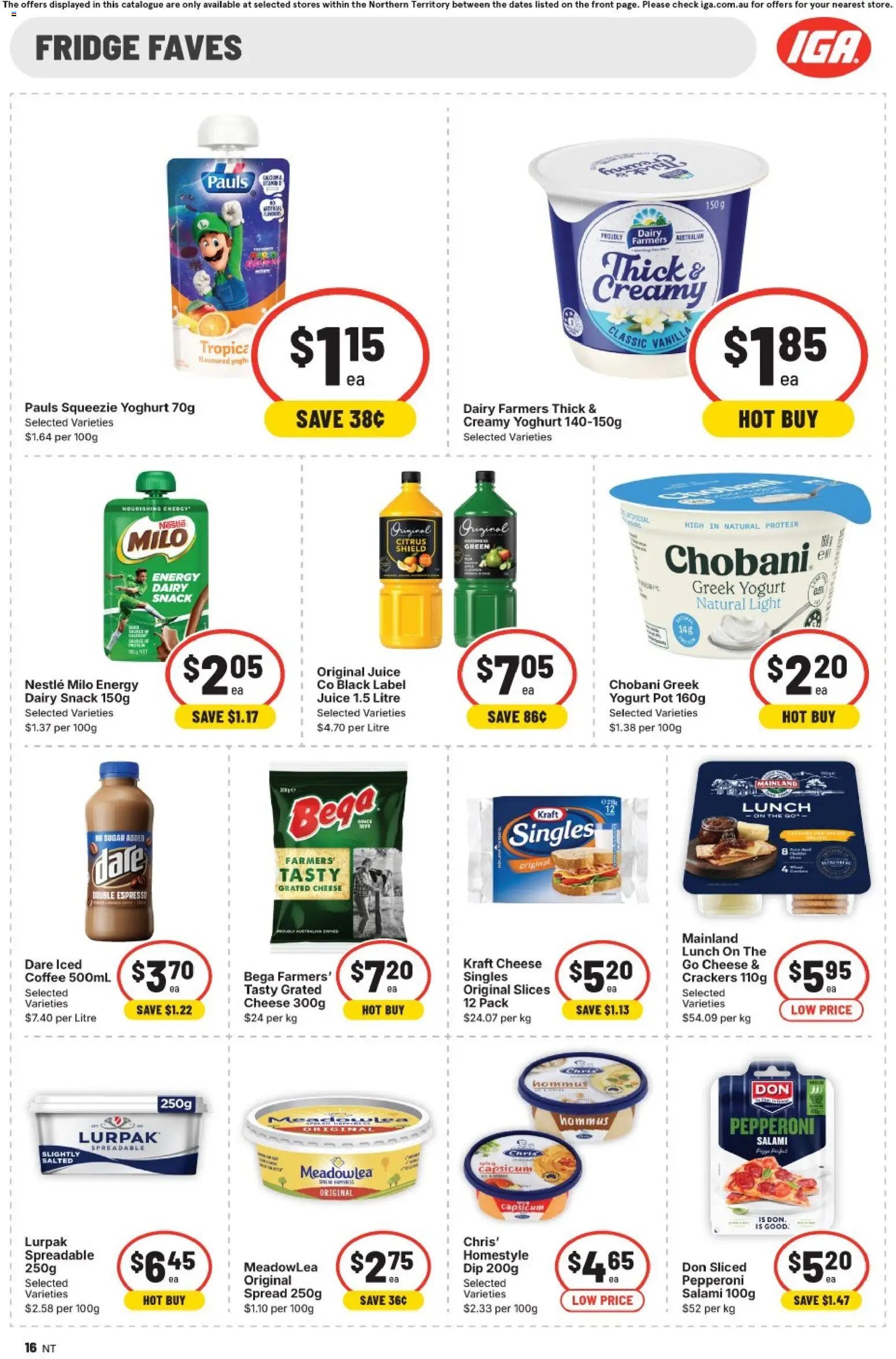 IGA catalogue from 26/08/2026 IGA catalogue Zuccoli