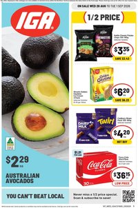 IGA catalogue from 26/08/2026 IGA catalogue Zuccoli