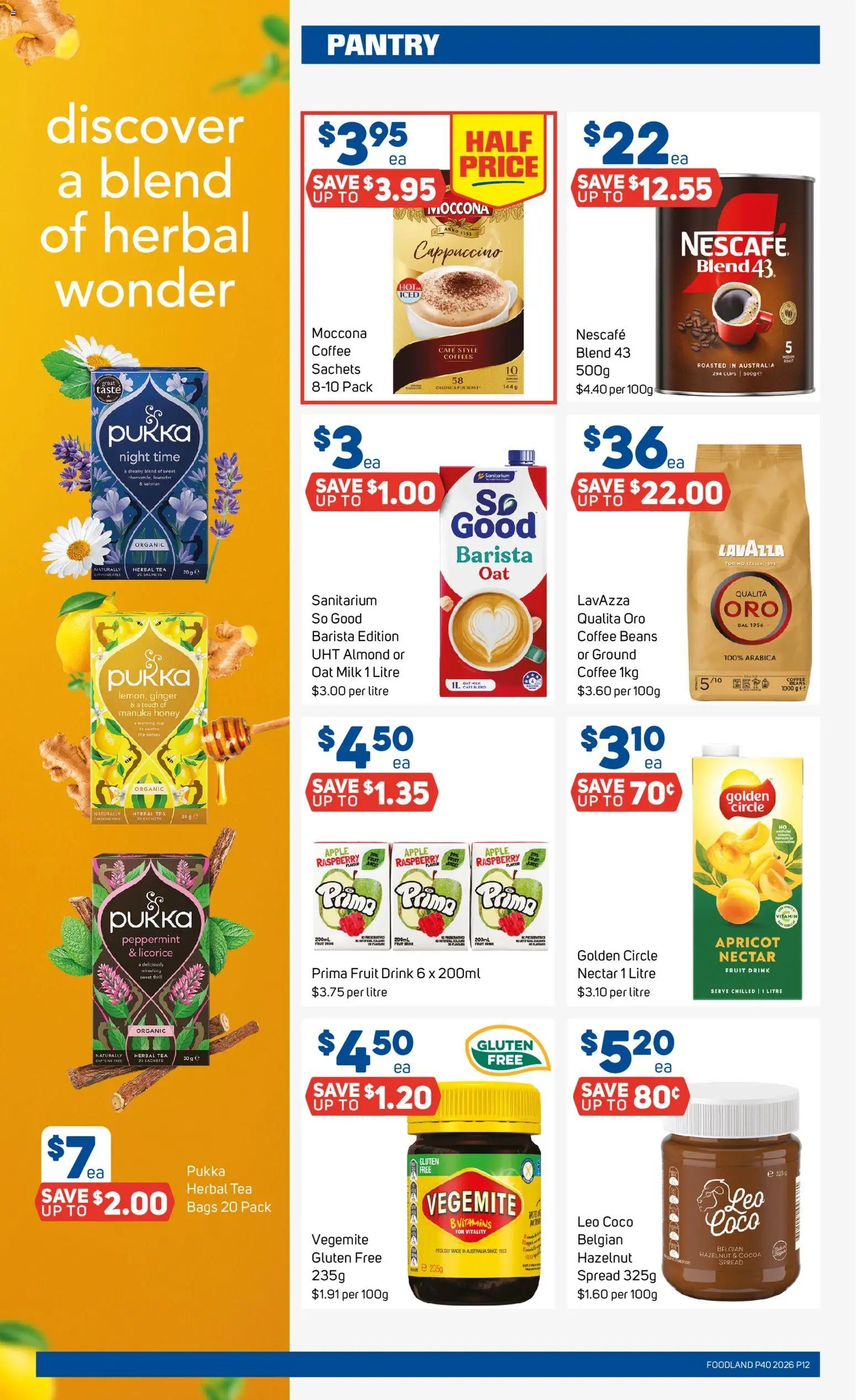 Foodland catalogue from 30/09/2026 Foodland catalogue