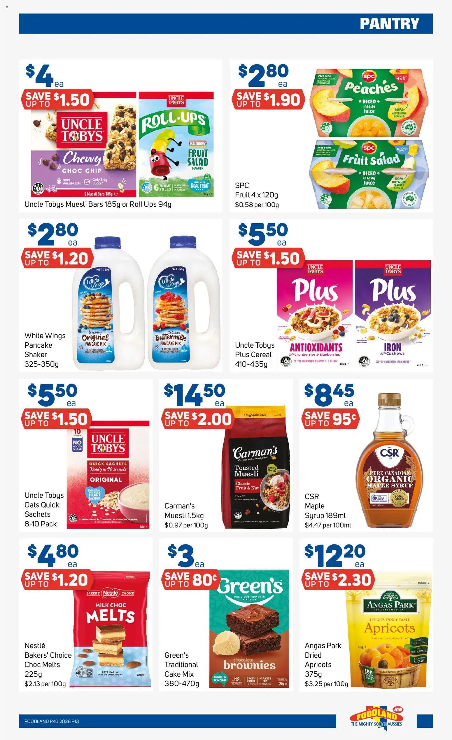Foodland catalogue from 30/09/2026 Foodland catalogue