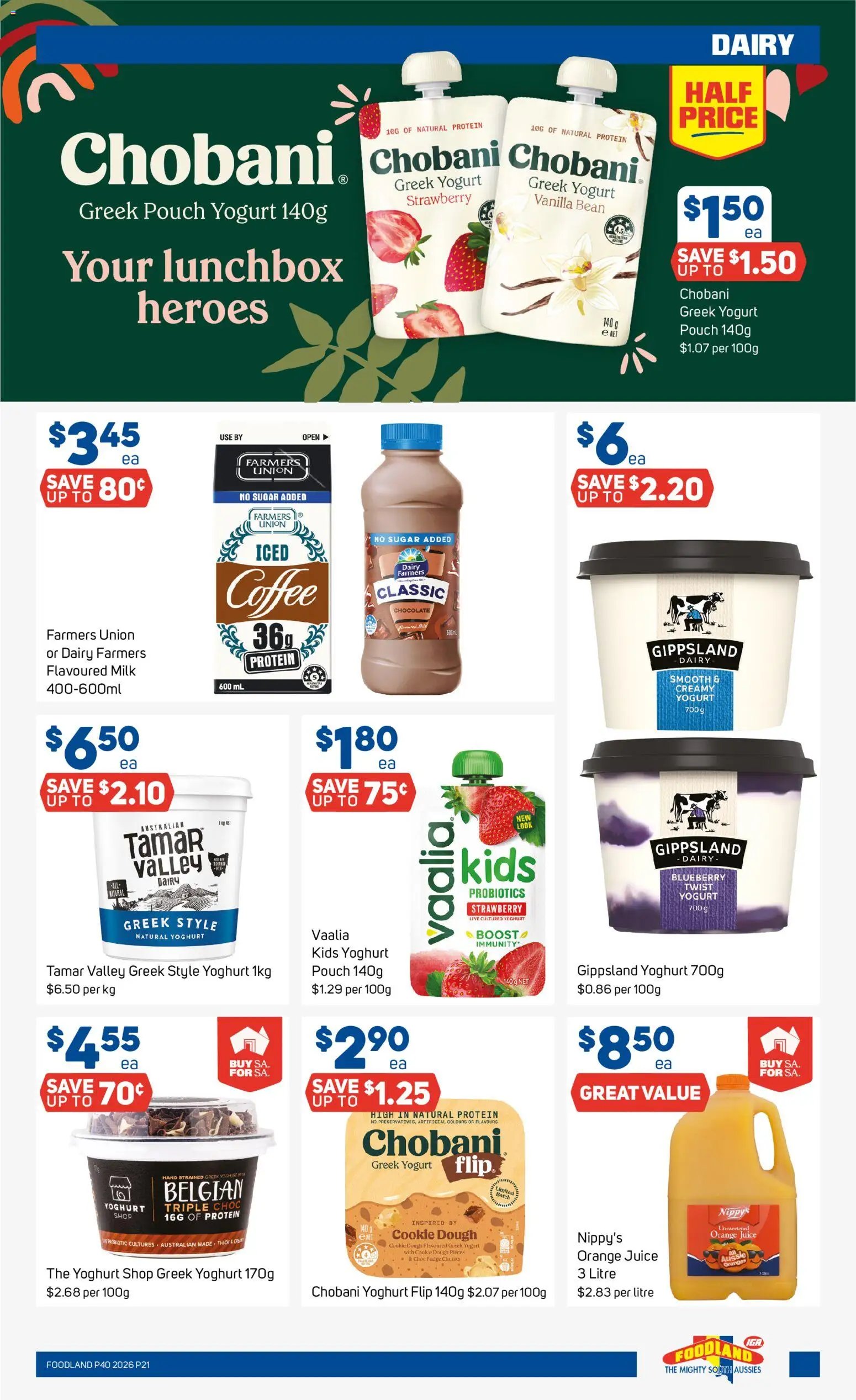 Foodland catalogue from 30/09/2026 Foodland catalogue