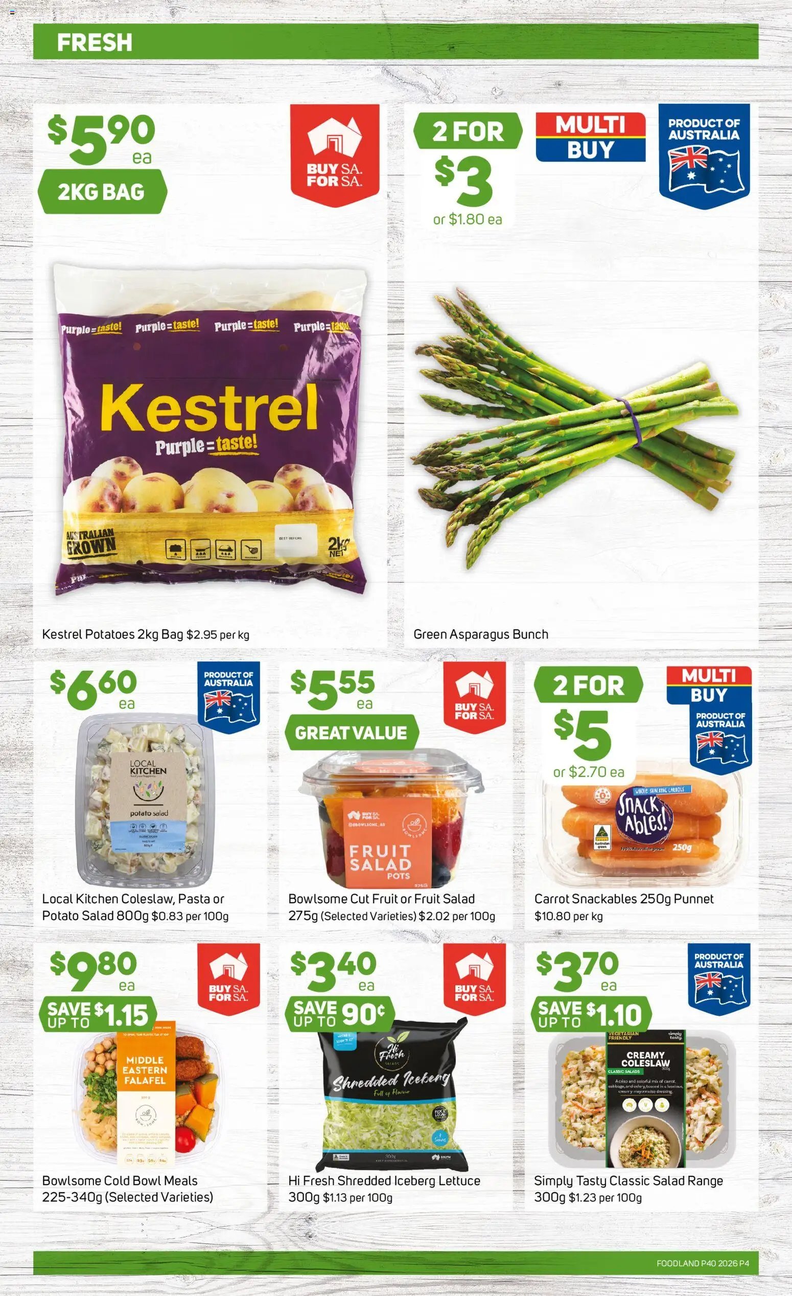 Foodland catalogue from 30/09/2026 Foodland catalogue