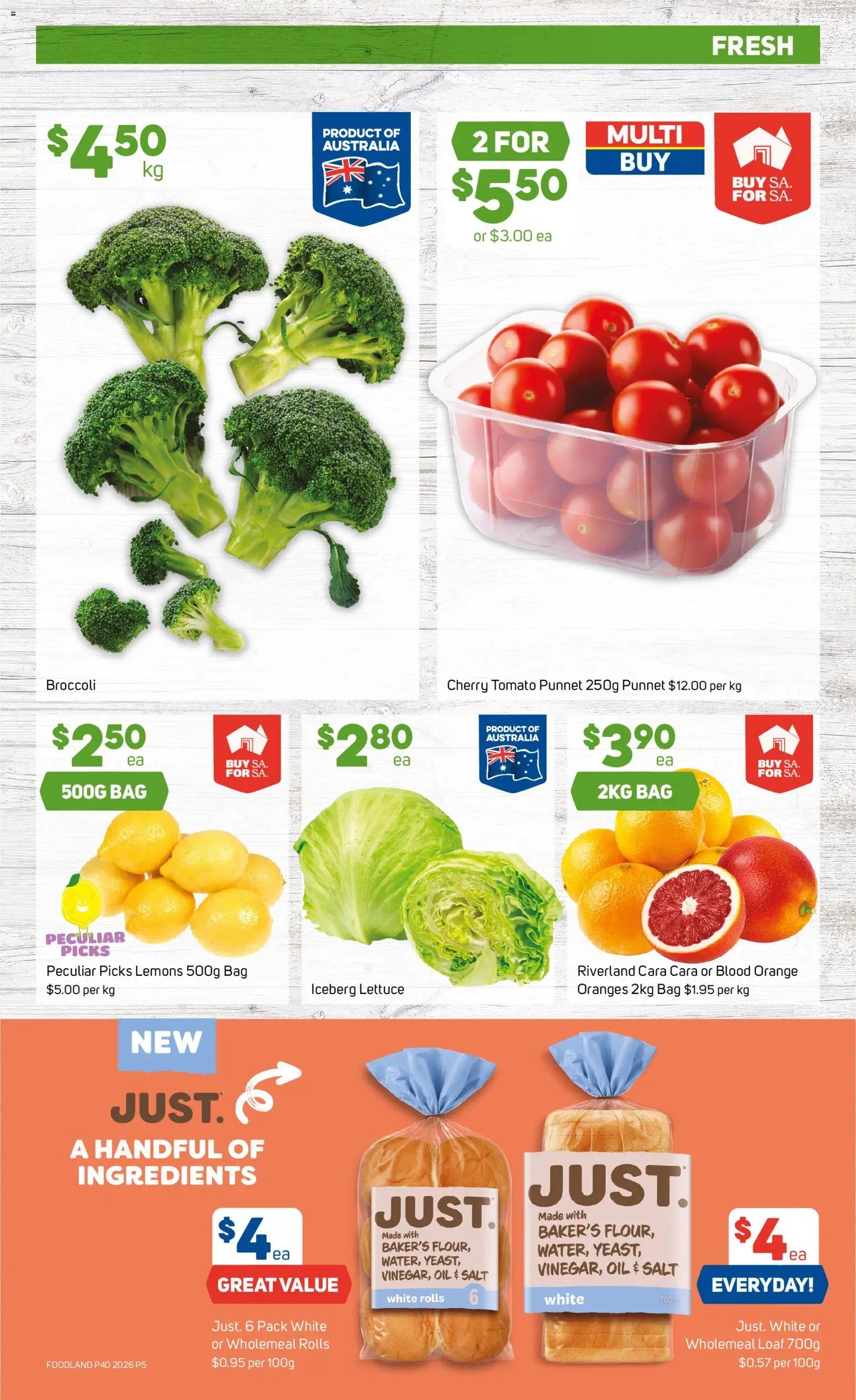 Foodland catalogue from 30/09/2026 Foodland catalogue