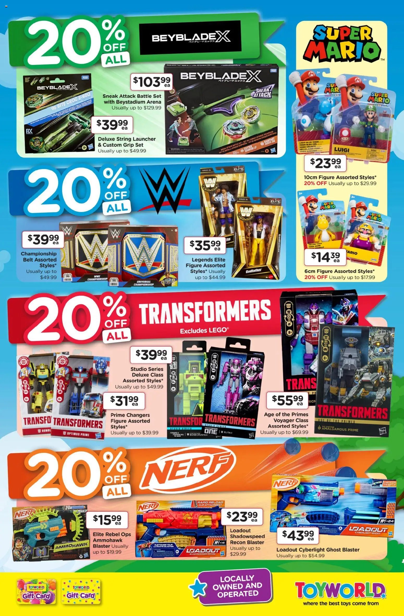 Toyworld catalogue from 22/09/2026 Toyworld catalogue Super holiday savings