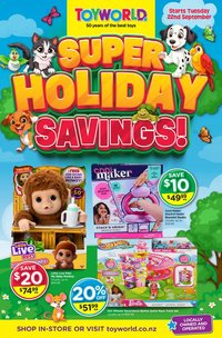 Toyworld catalogue from 22/09/2026 Toyworld catalogue Super holiday savings