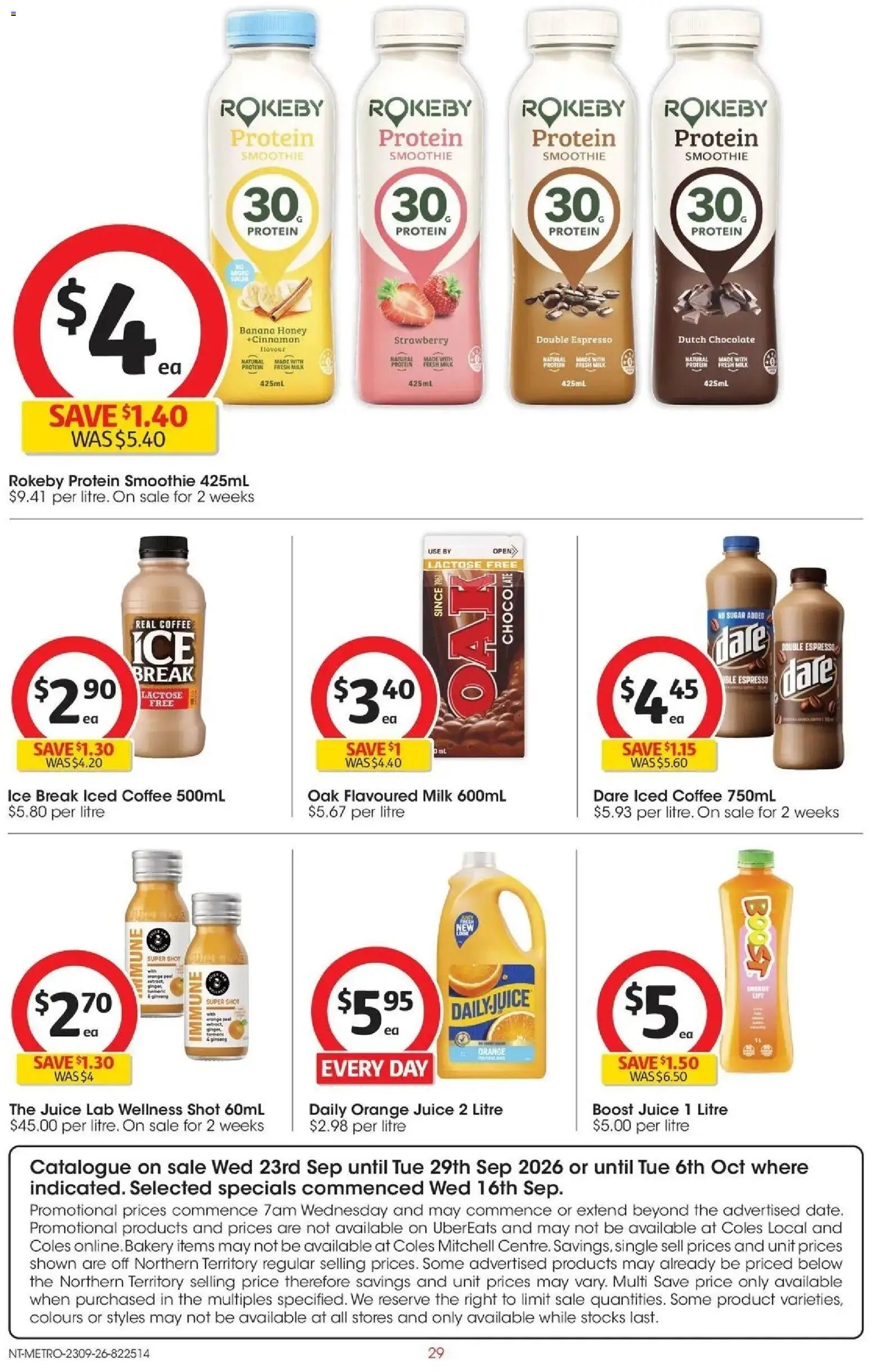 Coles catalogue from 23/09/2026 Coles Catalogue Palmerston