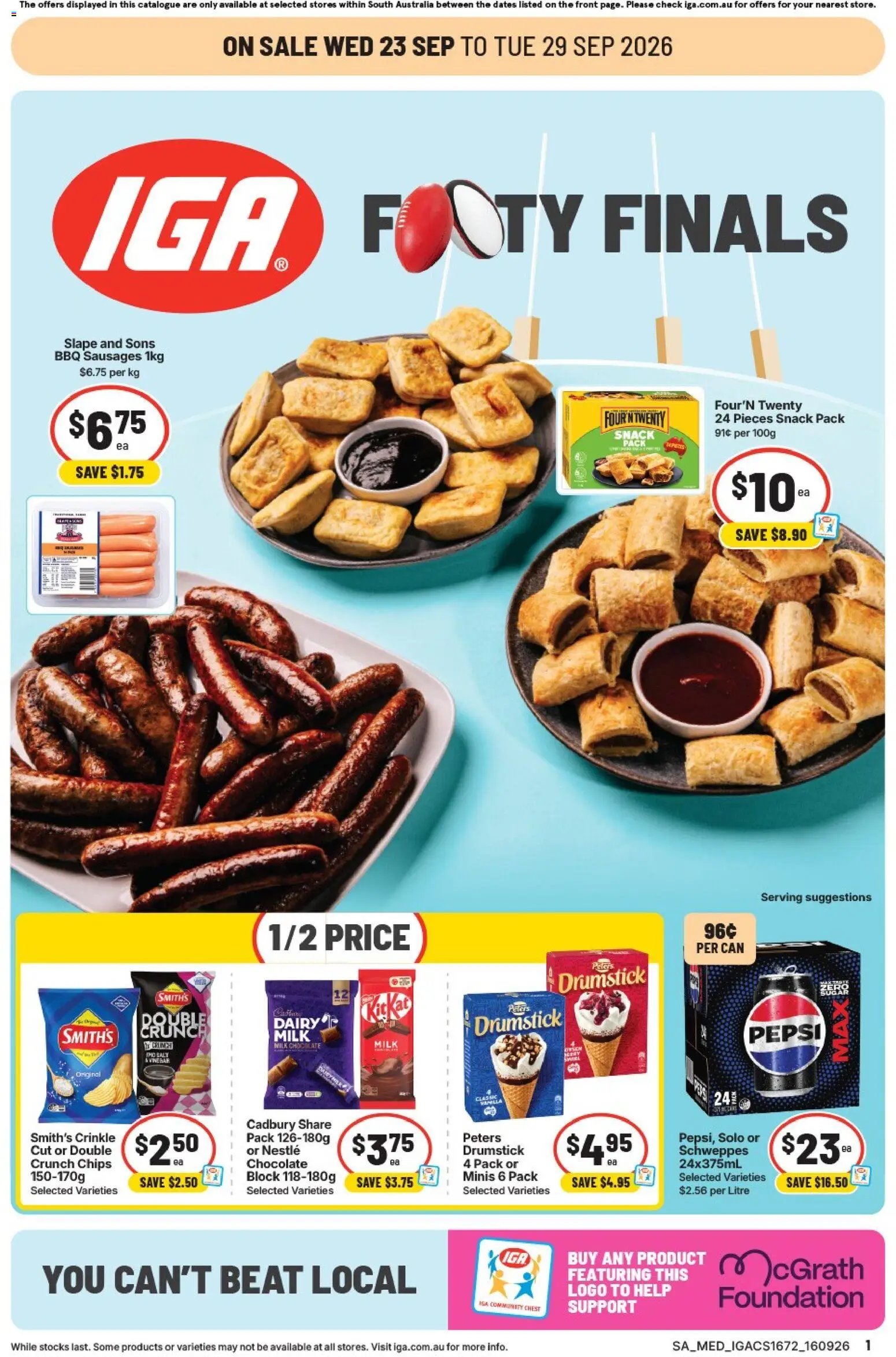 IGA catalogue from 23/09/2026 IGA catalogue Leabrook