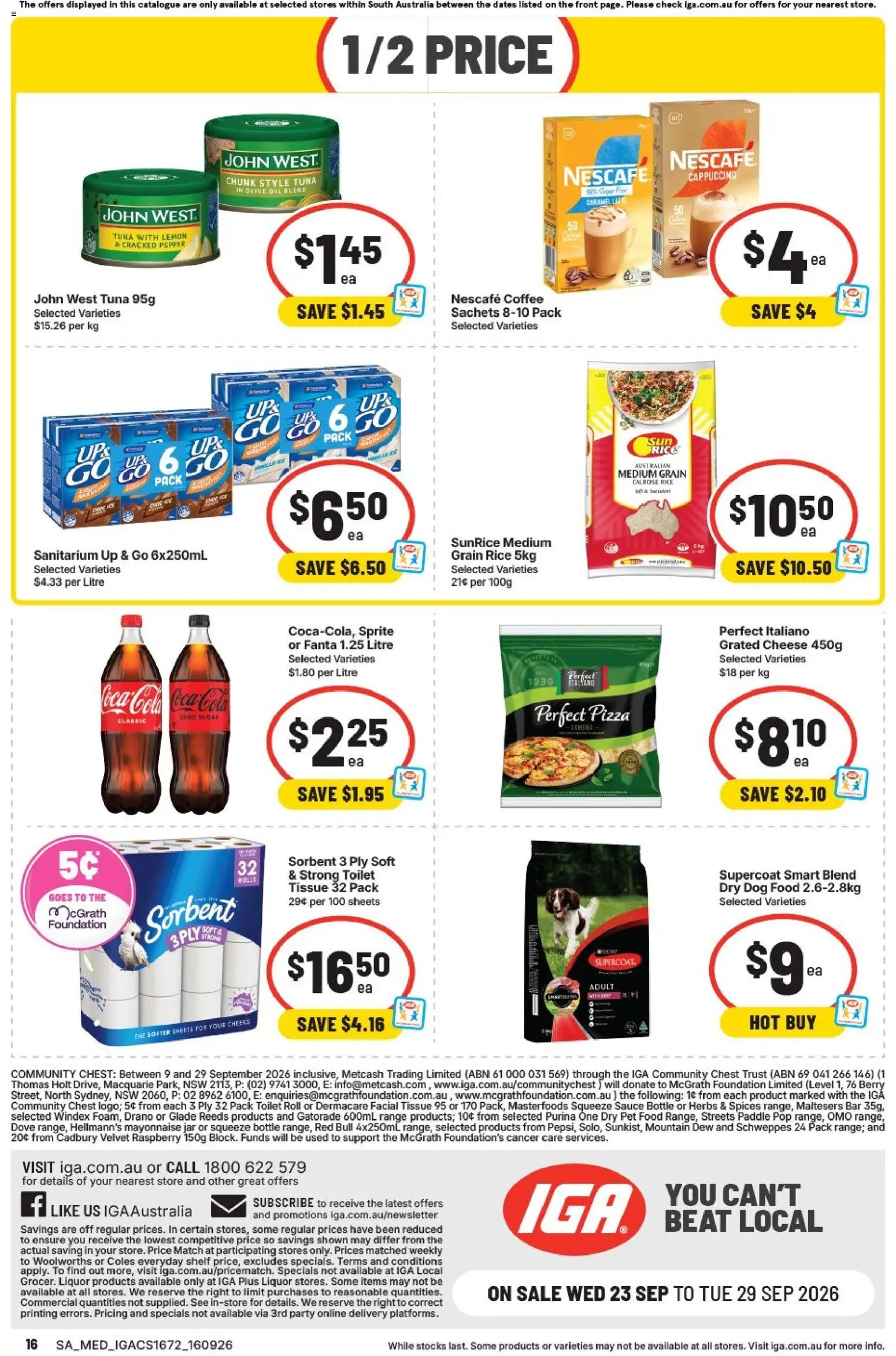 IGA catalogue from 23/09/2026 IGA catalogue Leabrook