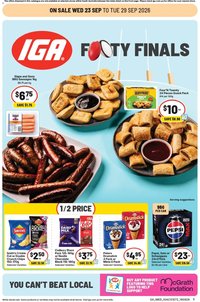 IGA catalogue from 23/09/2026 IGA catalogue Leabrook