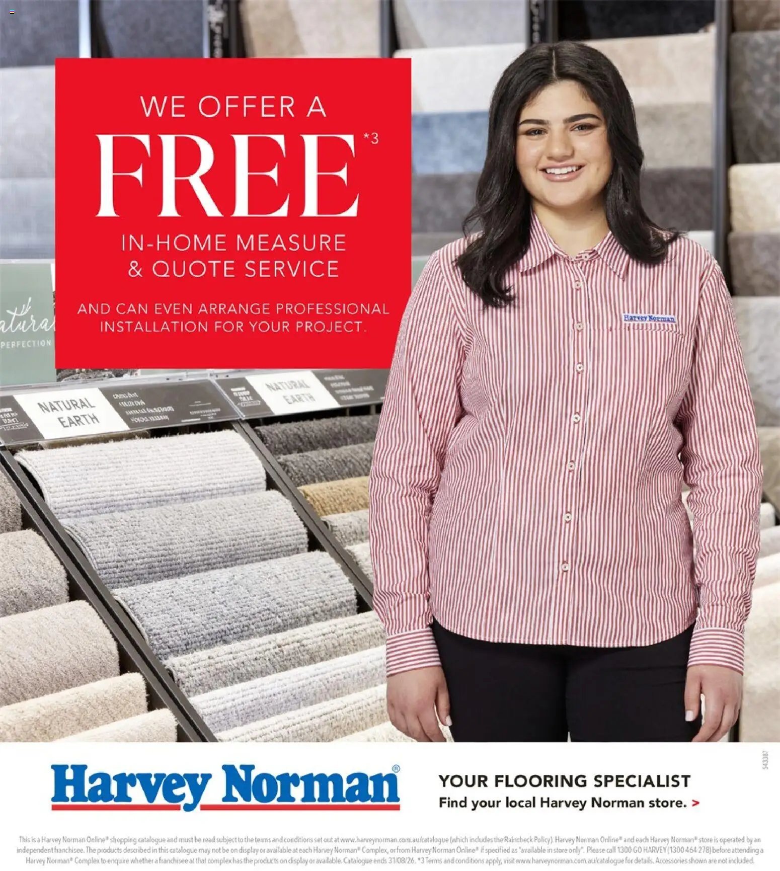 Harvey Norman catalogue from 06/08/2026 Harvey Norman August Flooring Digital Catalogue