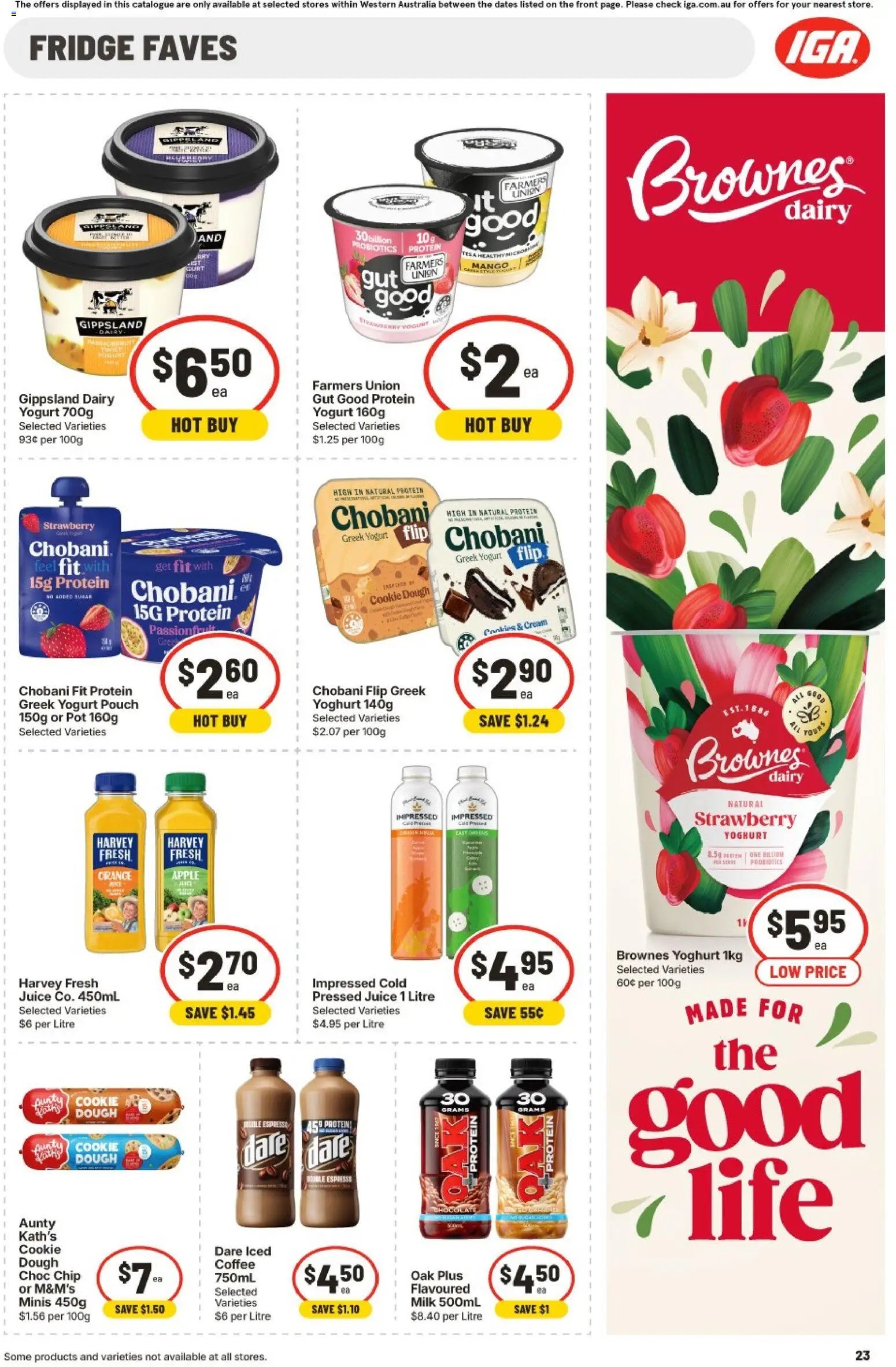 IGA catalogue from 15/07/2026 IGA catalogue WA