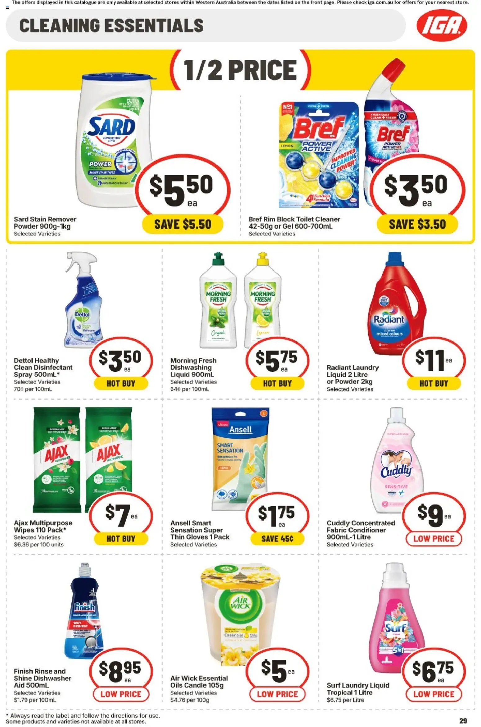 IGA catalogue from 15/07/2026 IGA catalogue WA