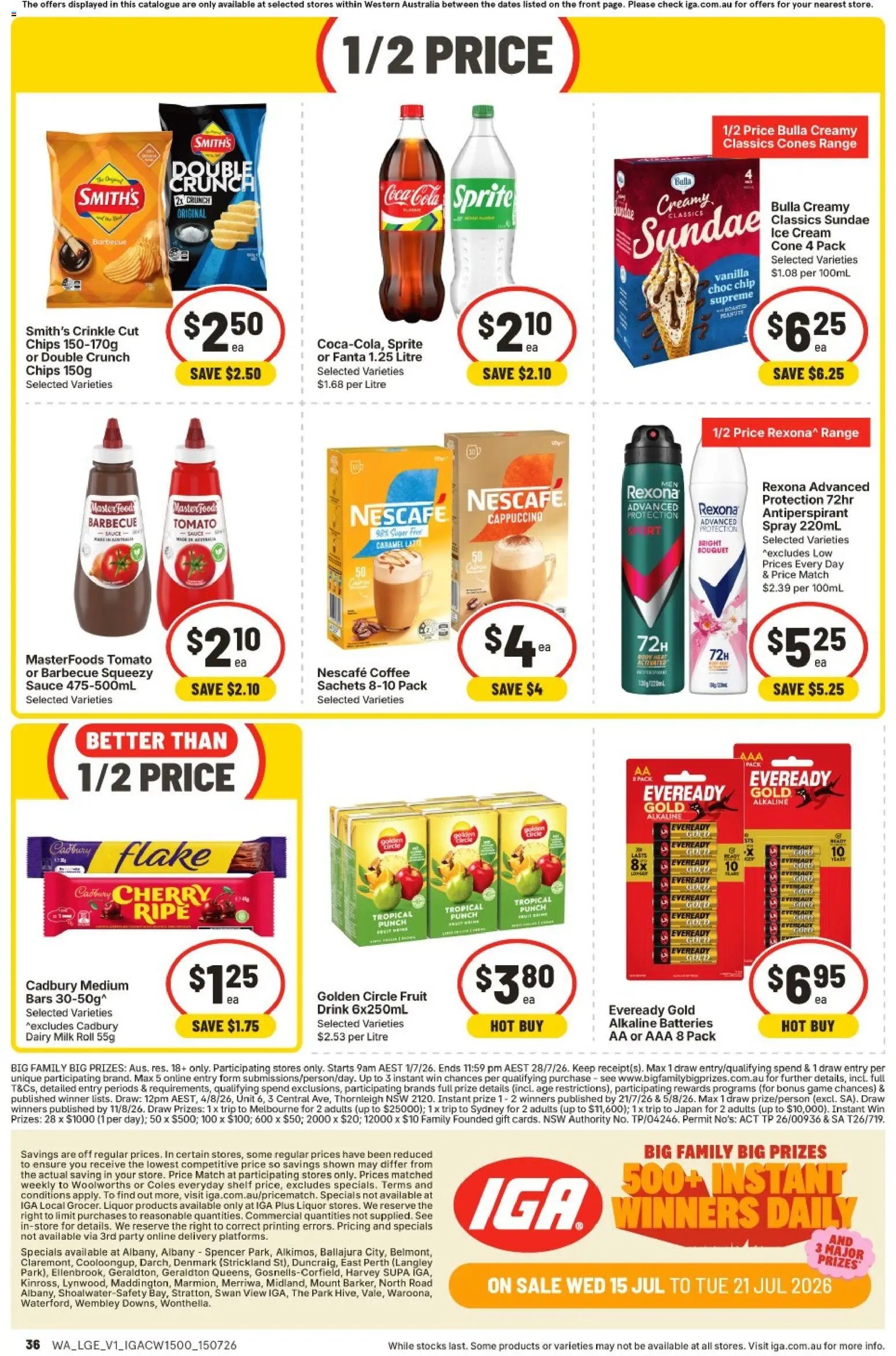 IGA catalogue from 15/07/2026 IGA catalogue WA