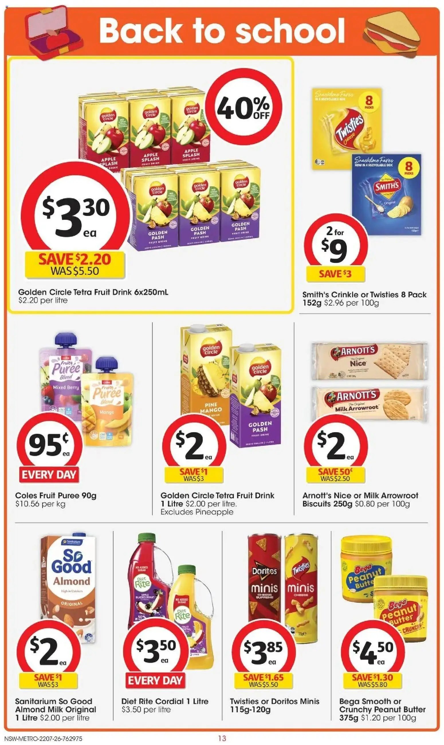 Coles catalogue from 22/07/2026 Coles catalogue NSW