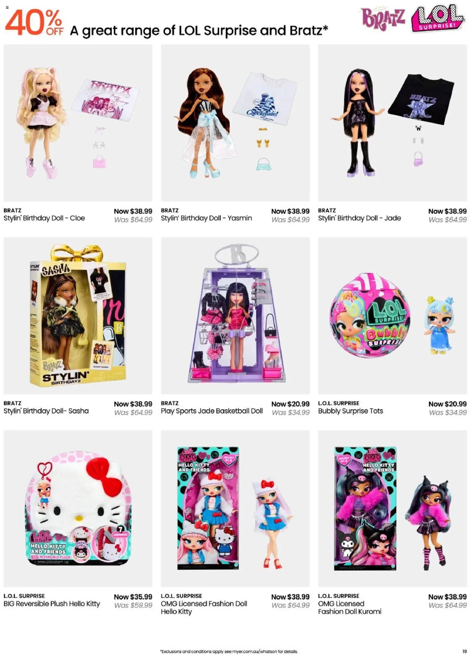Myer catalogue from 14/09/2026 Myer Toy Sale