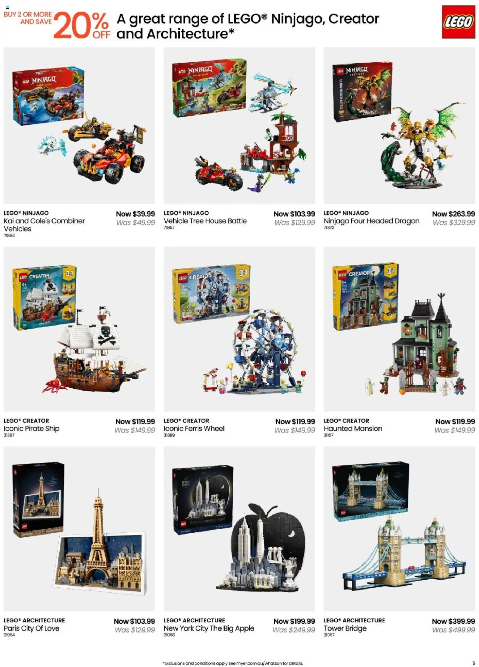 Myer catalogue from 14/09/2026 Myer Toy Sale