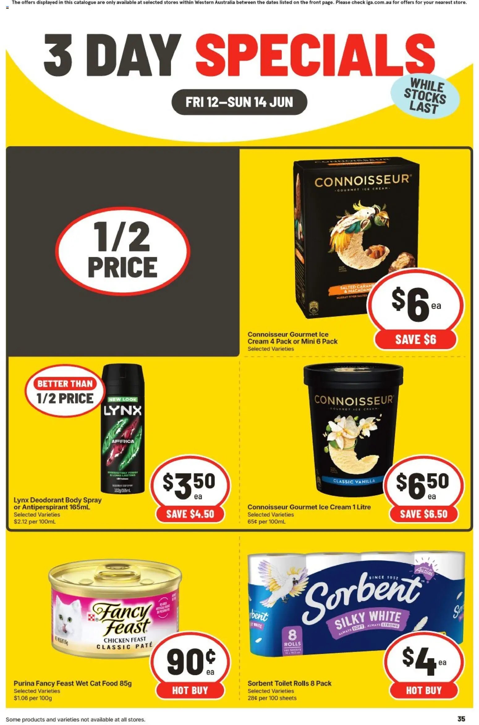 IGA catalogue from 12/06/2026 IGA 3 Day Specials WA