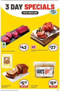 IGA catalogue from 12/06/2026 IGA 3 Day Specials WA