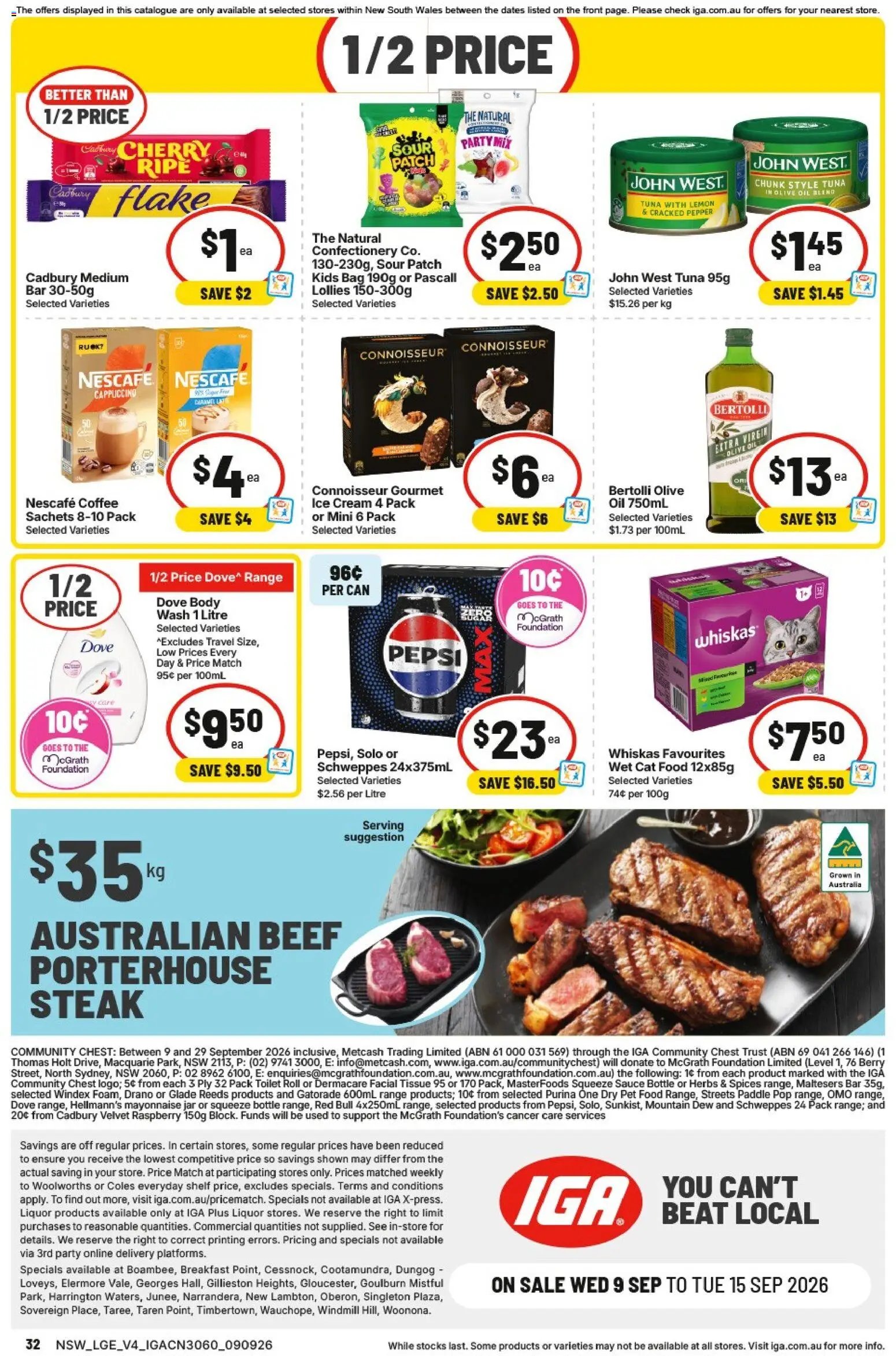 IGA catalogue from 09/09/2026 IGA catalogue Summer Hill