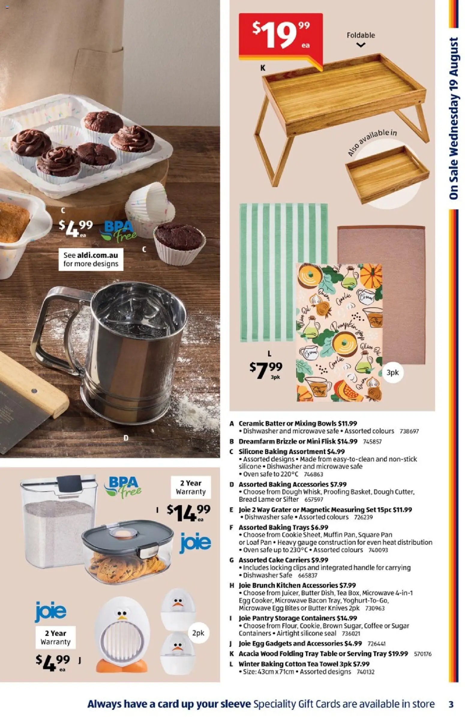Aldi catalogue from 19/08/2026 Aldi catalogue Special Buys