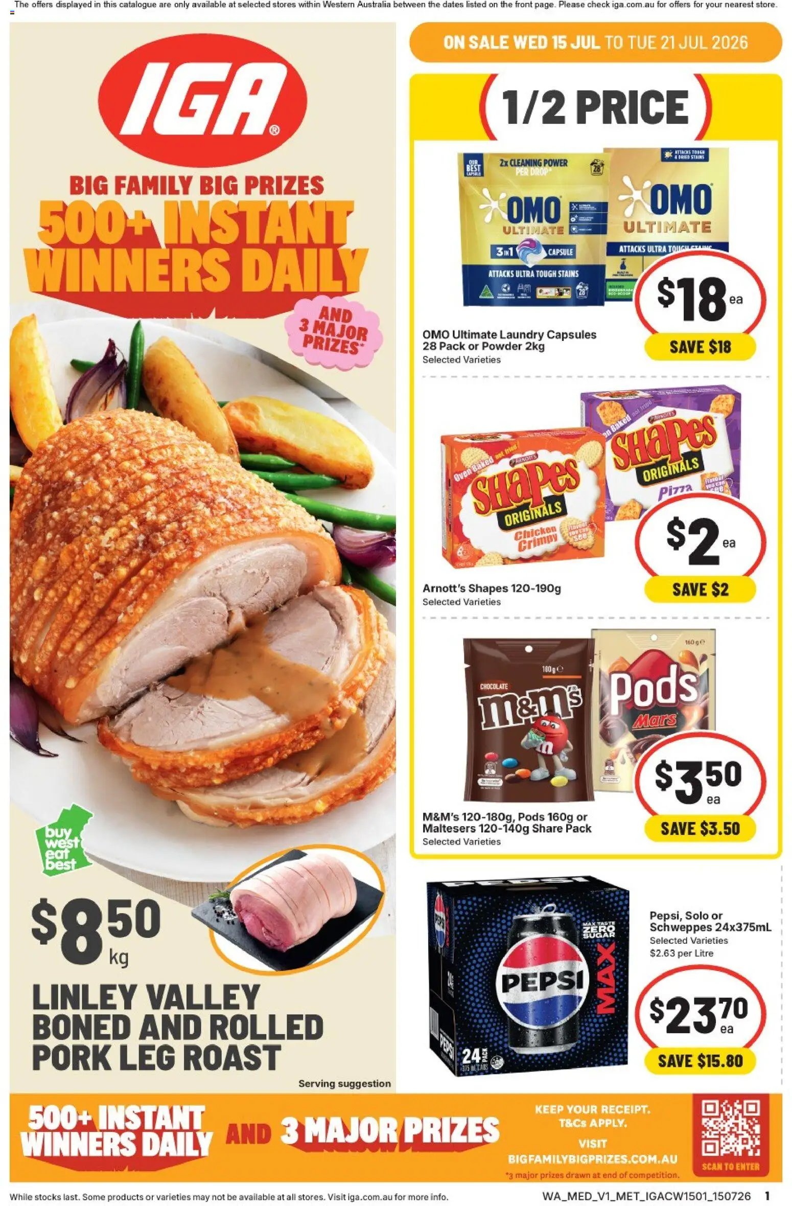 IGA catalogue from 15/07/2026 IGA catalogue WA Medium Metro