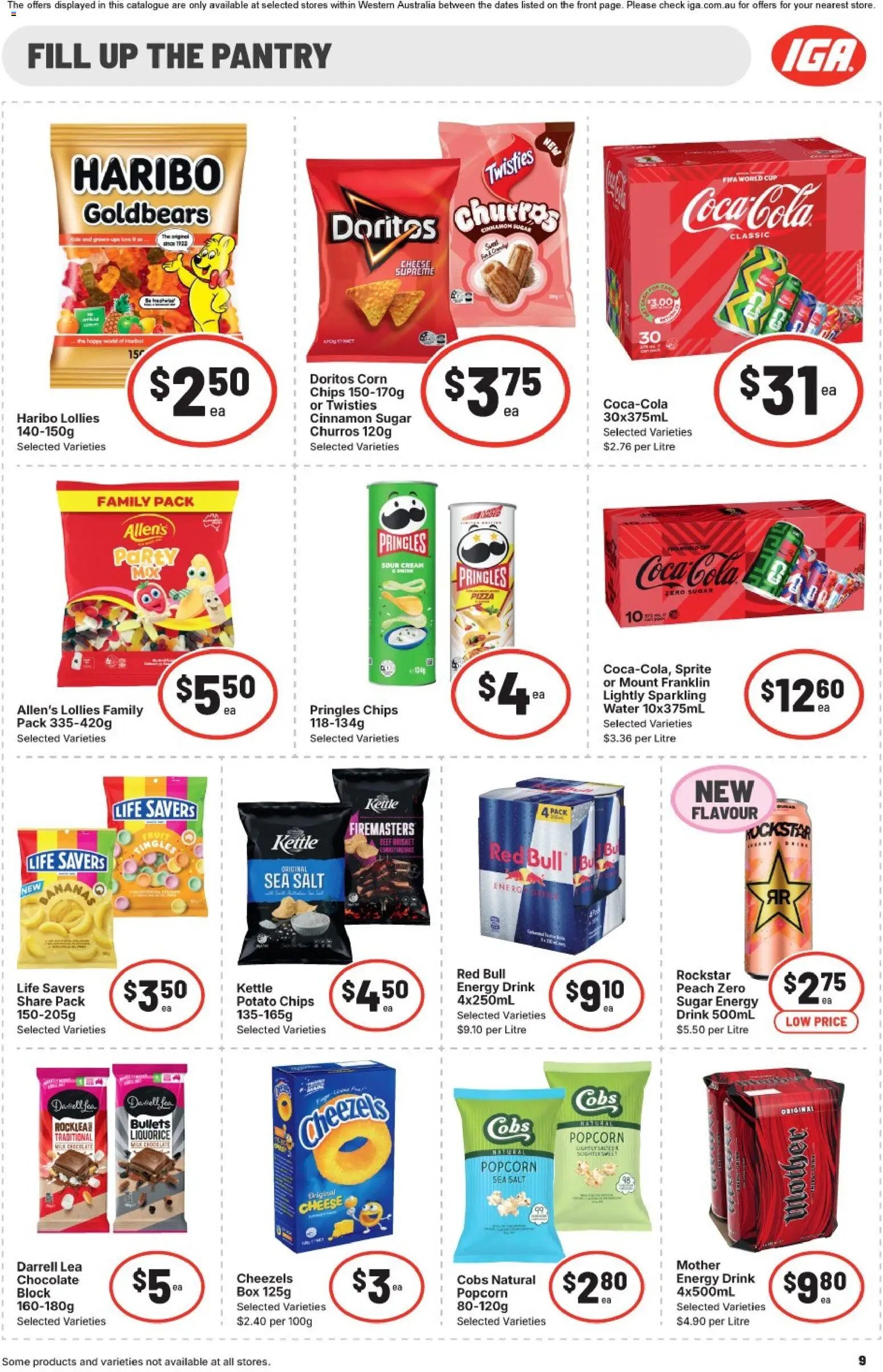 IGA catalogue from 15/07/2026 IGA catalogue WA Medium Metro