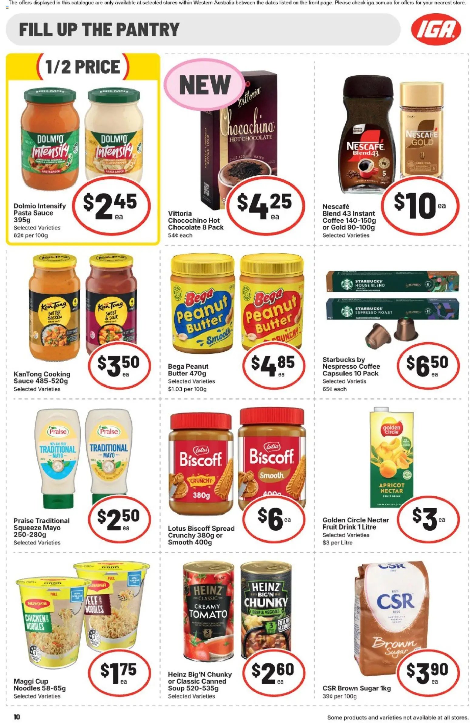 IGA catalogue from 15/07/2026 IGA catalogue WA Medium Metro