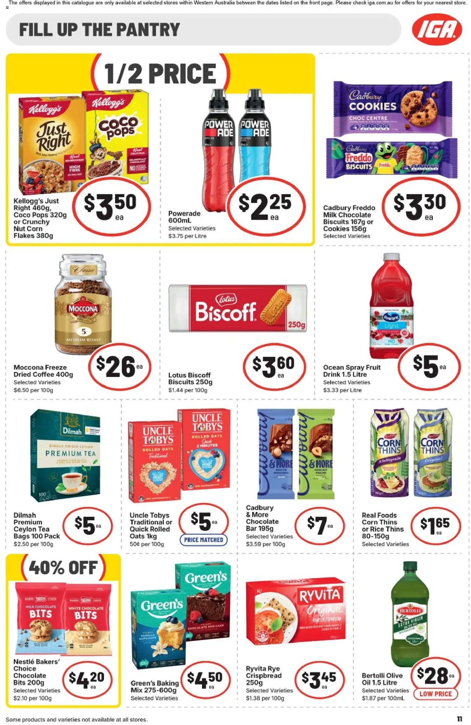 IGA catalogue from 15/07/2026 IGA catalogue WA Medium Metro