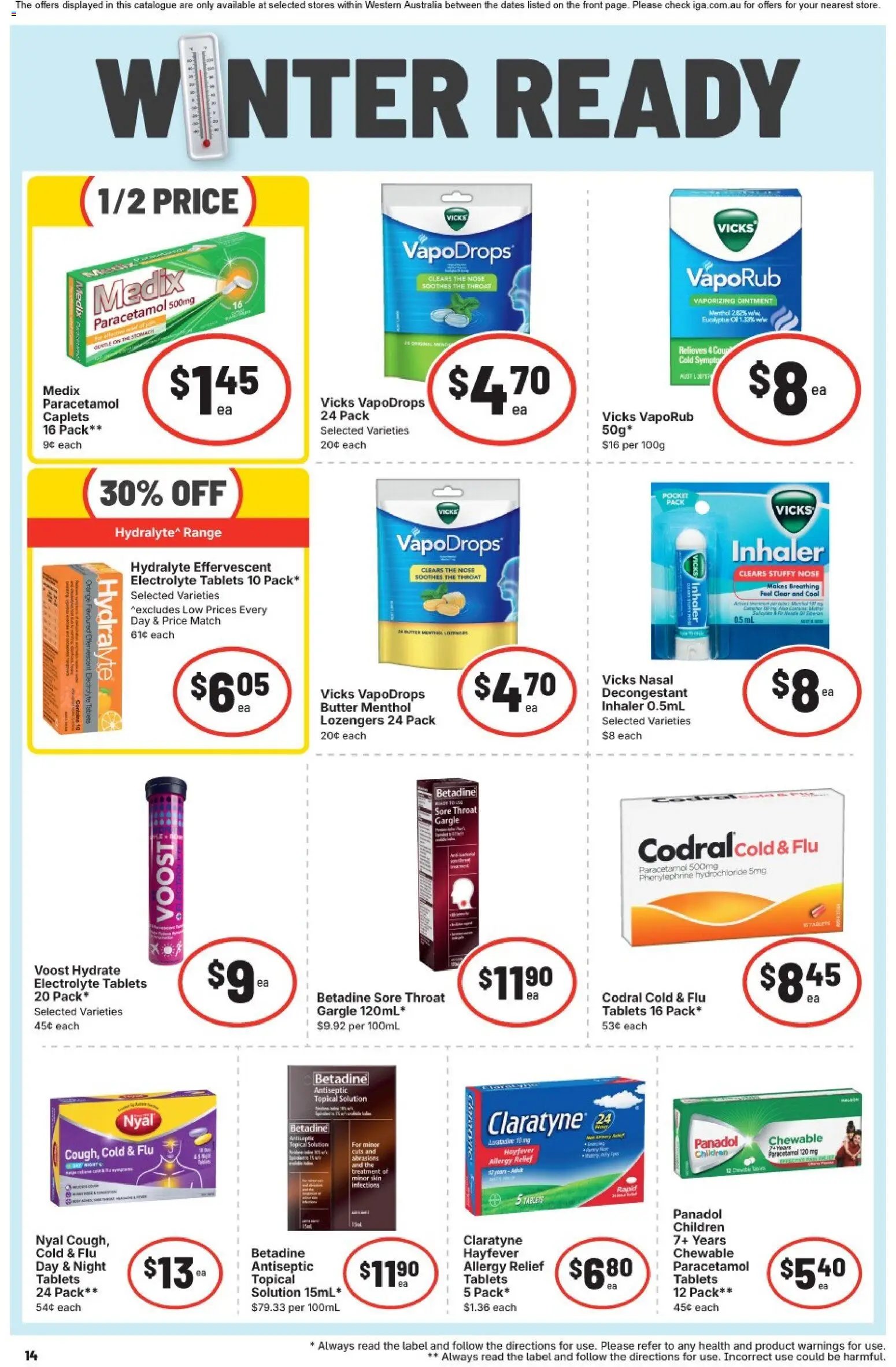 IGA catalogue from 15/07/2026 IGA catalogue WA Medium Metro