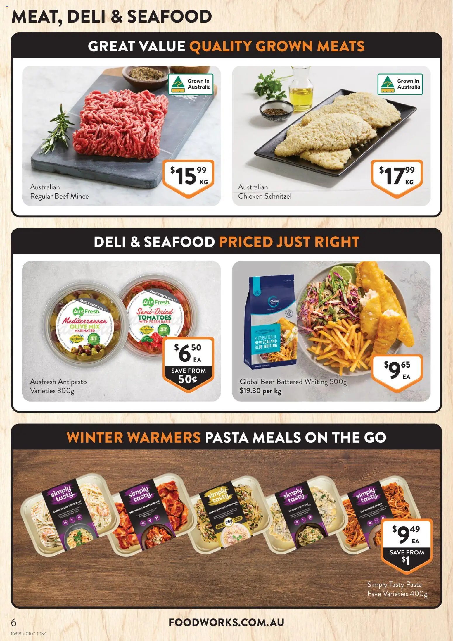 Foodworks catalogue from 01/07/2026 Foodworks catalogue SA