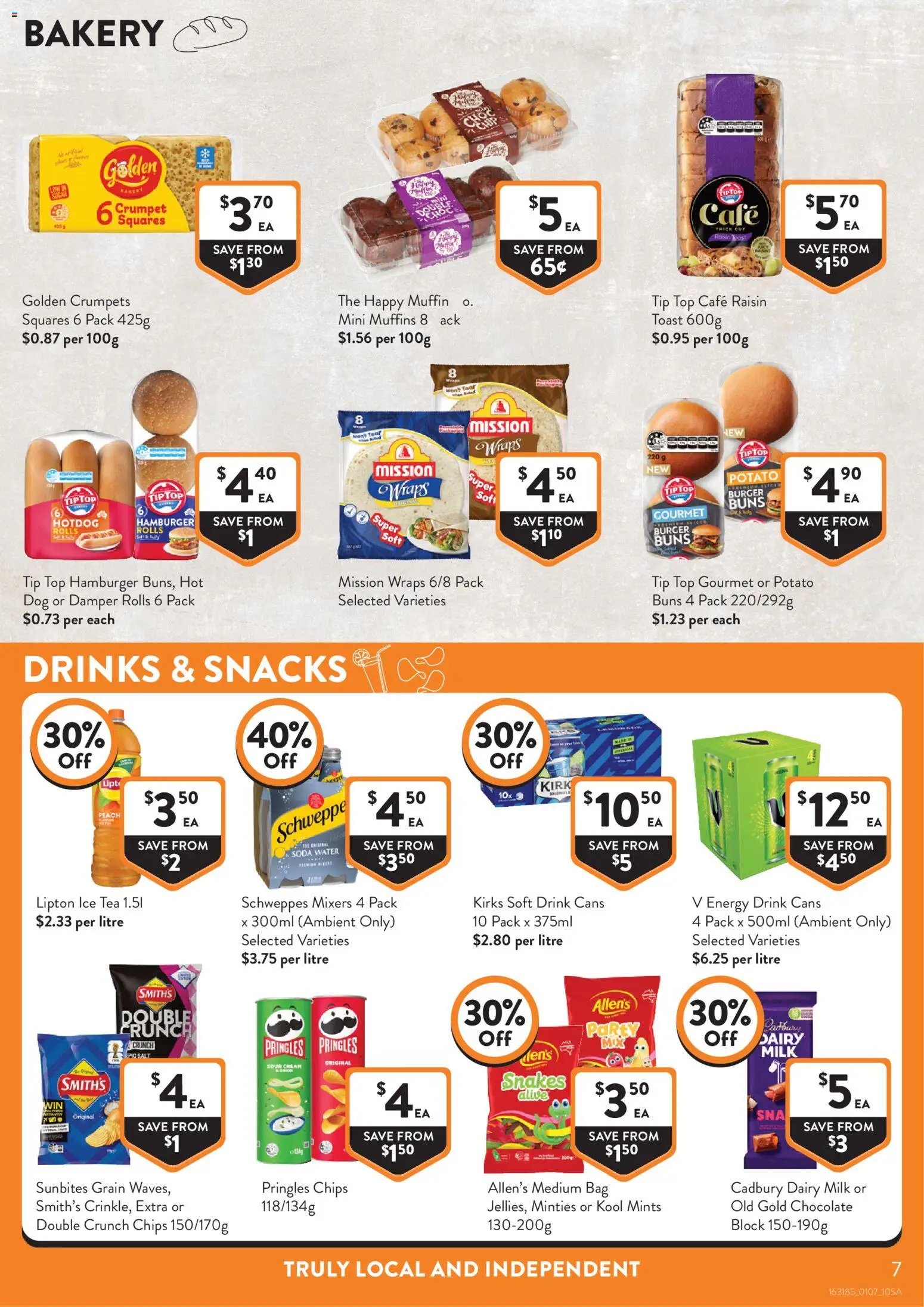 Foodworks catalogue from 01/07/2026 Foodworks catalogue SA