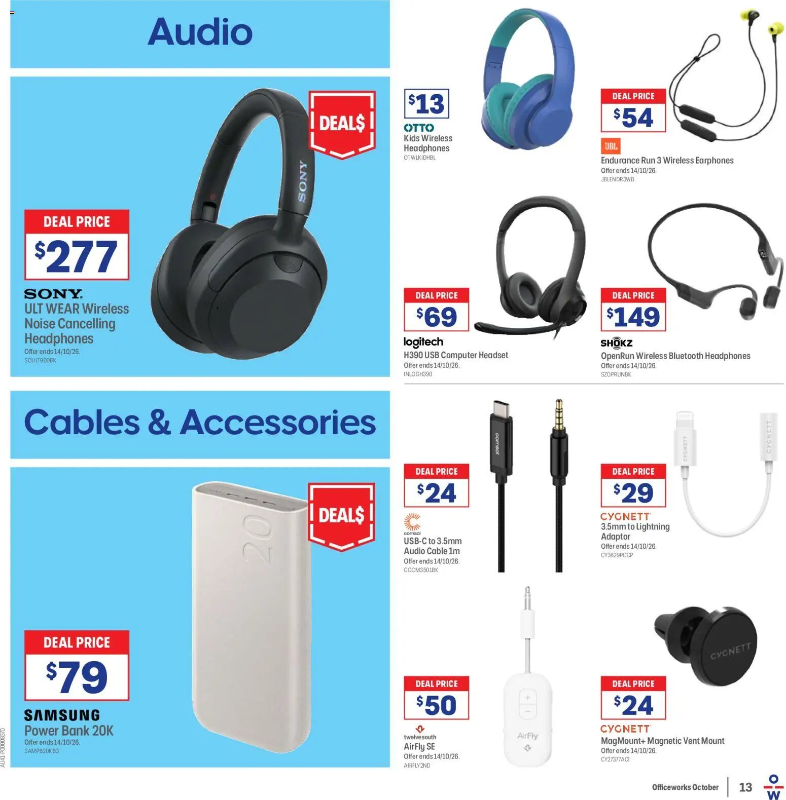Officeworks catalogue from 01/10/2026 Officeworks catalogue